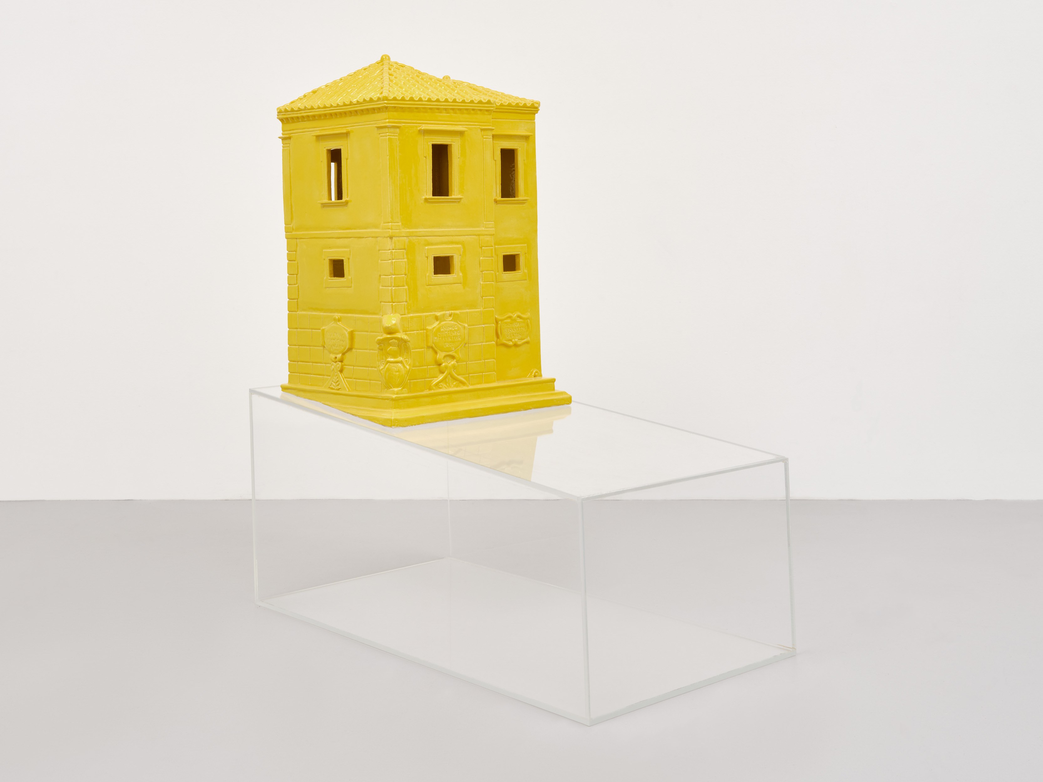 Michael Craig-Martin, Lena Henke, Apple Red Cranberry House at Bortolami, photo 8