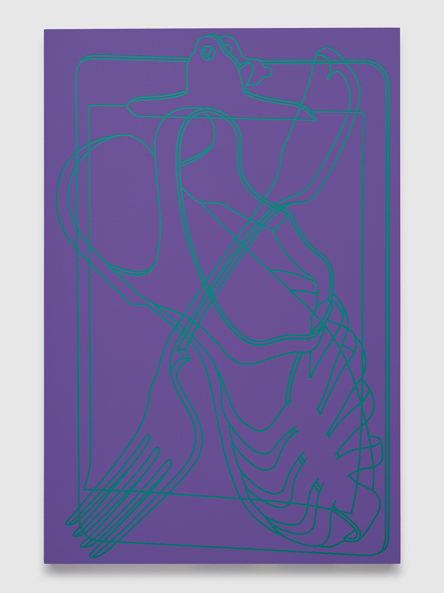 Michael Craig-Martin, Lena Henke, Apple Red Cranberry House at Bortolami, photo 20