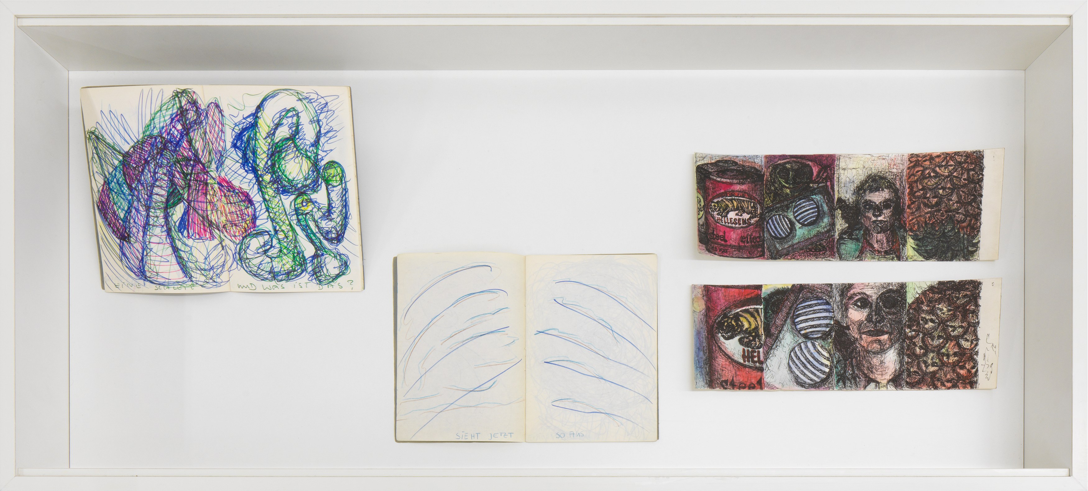 Isa Genzken, Zeichnung Plan Collage 1965-2018 at Galerie Buchholz, Berlin, photo 8