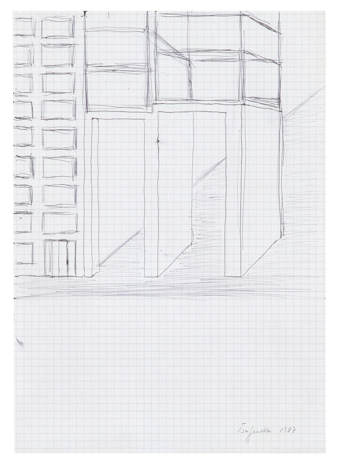 Isa Genzken, Zeichnung Plan Collage 1965-2018 at Galerie Buchholz, Berlin, photo 22
