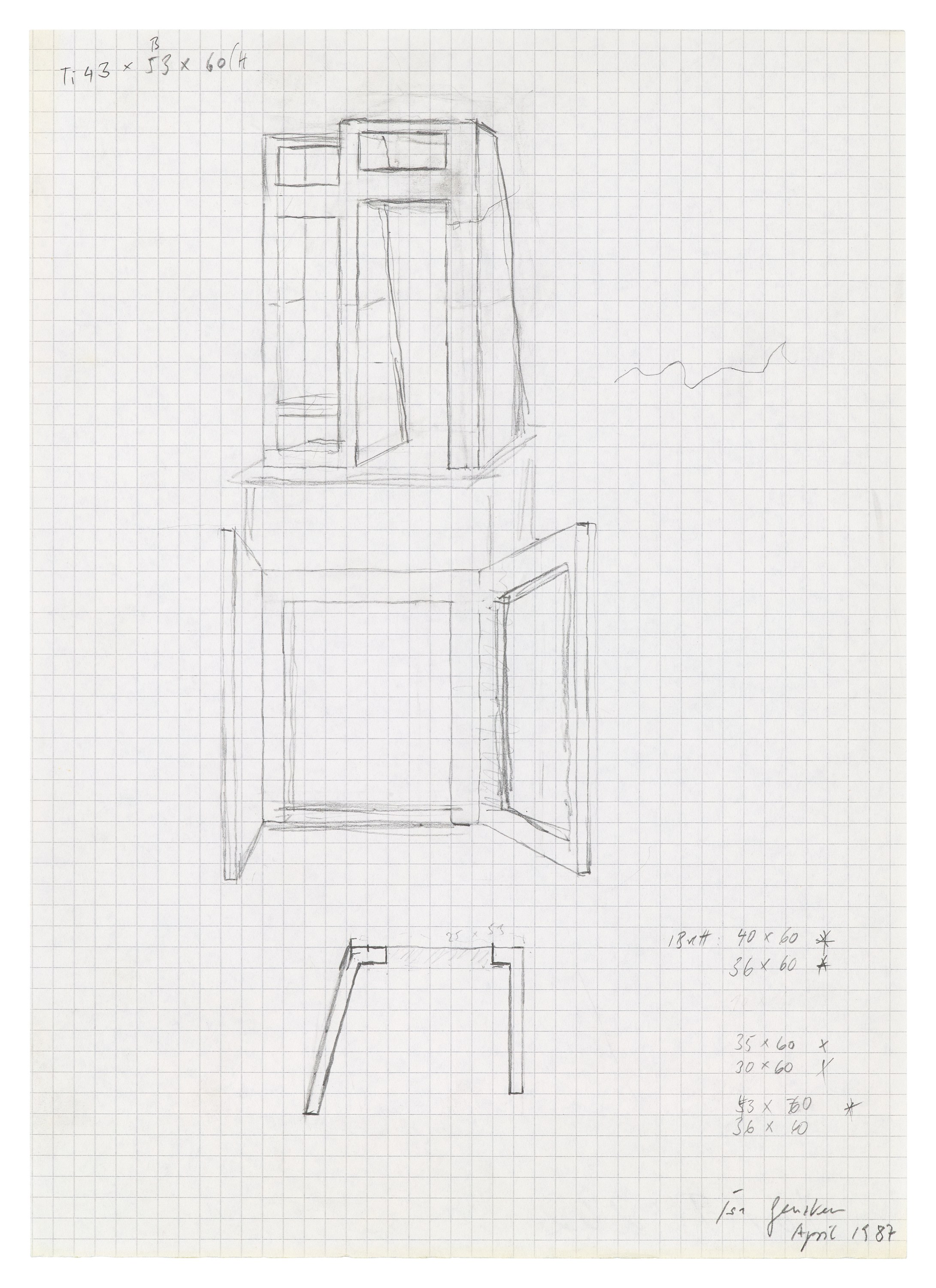 Isa Genzken, Zeichnung Plan Collage 1965-2018 at Galerie Buchholz, Berlin, photo 23