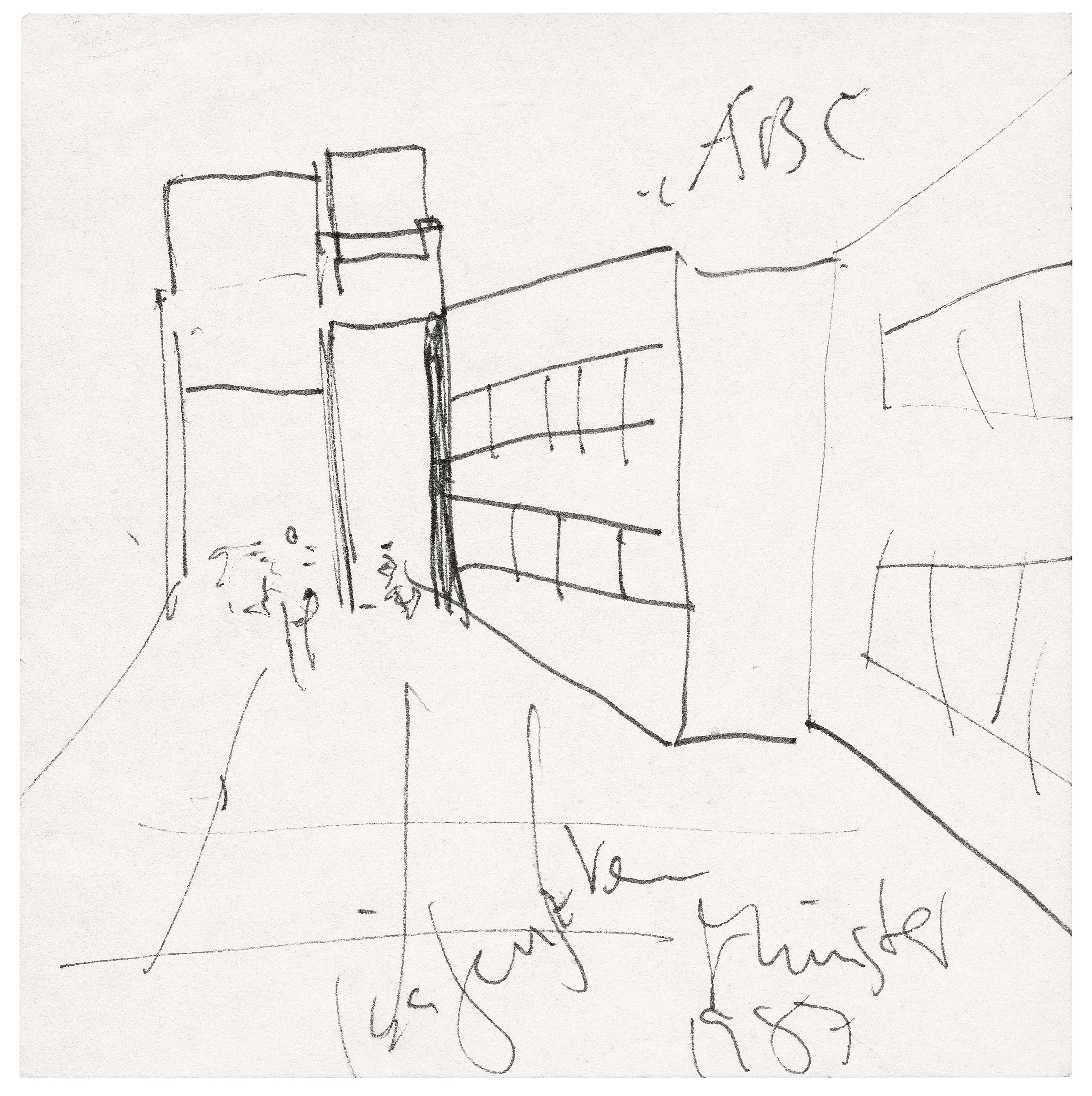 Isa Genzken, Zeichnung Plan Collage 1965-2018 at Galerie Buchholz, Berlin, photo 26
