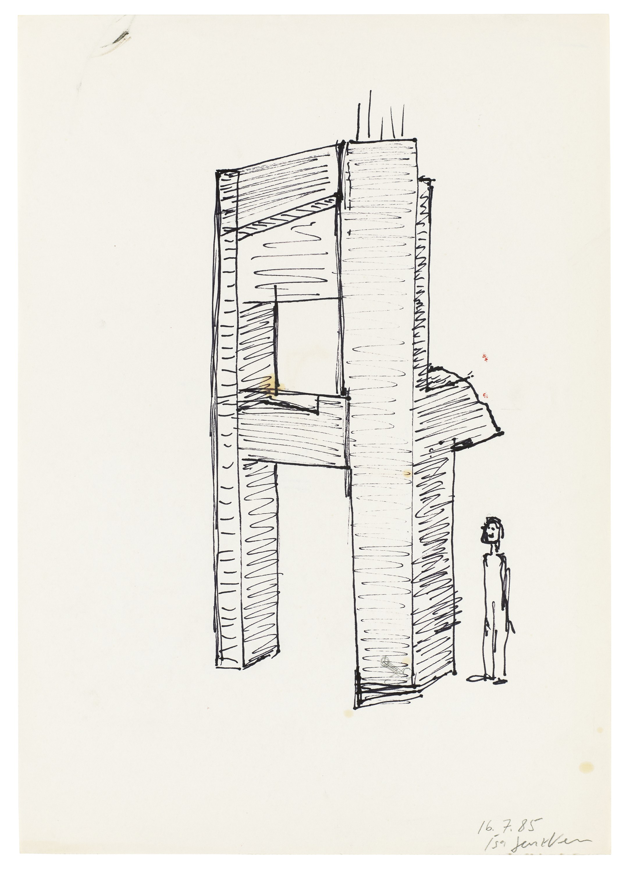 Isa Genzken, Zeichnung Plan Collage 1965-2018 at Galerie Buchholz, Berlin, photo 20