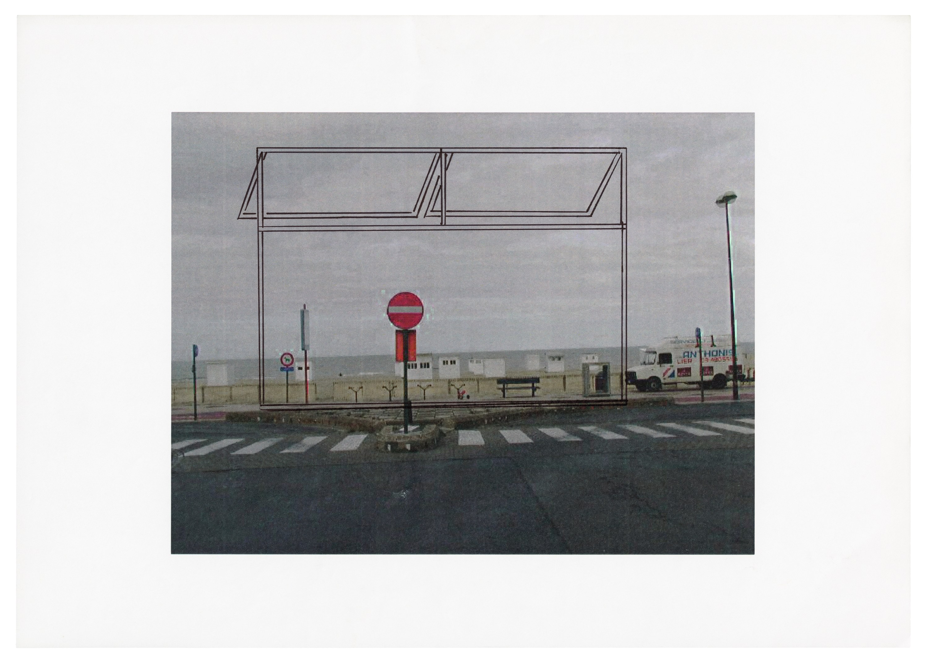 Isa Genzken, Zeichnung Plan Collage 1965-2018 at Galerie Buchholz, Berlin, photo 34