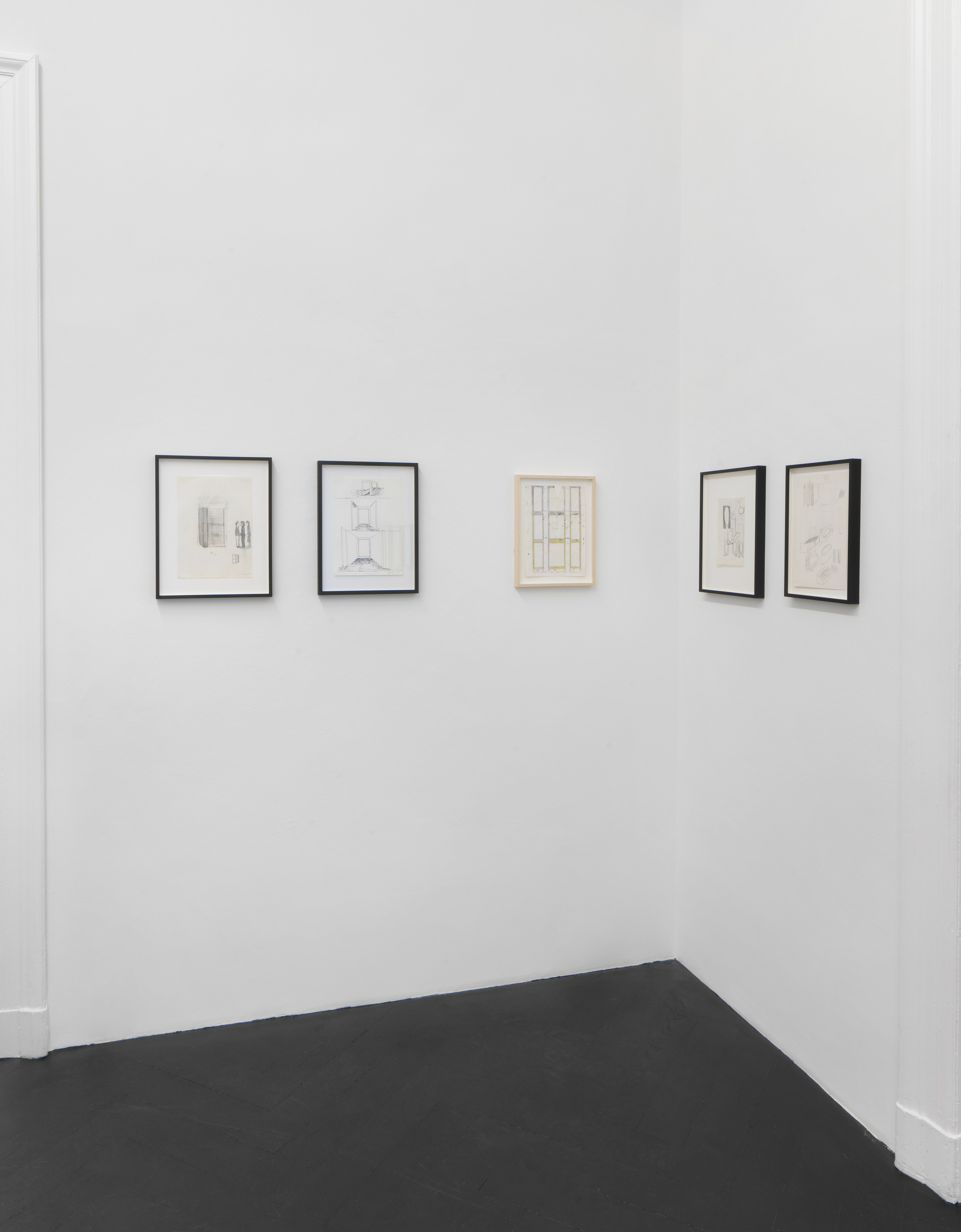 Isa Genzken, Zeichnung Plan Collage 1965-2018 at Galerie Buchholz, Berlin, photo 37