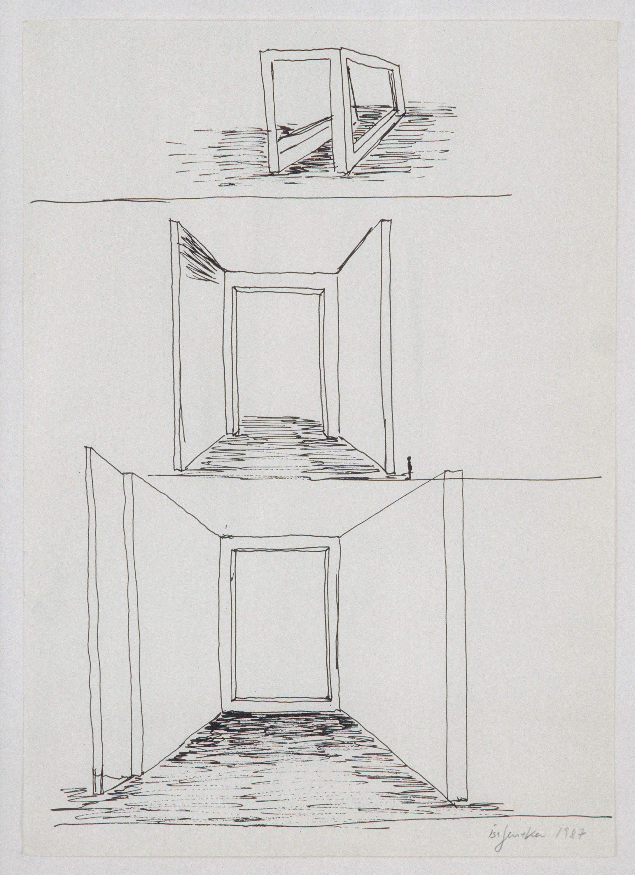 Isa Genzken, Zeichnung Plan Collage 1965-2018 at Galerie Buchholz, Berlin, photo 39