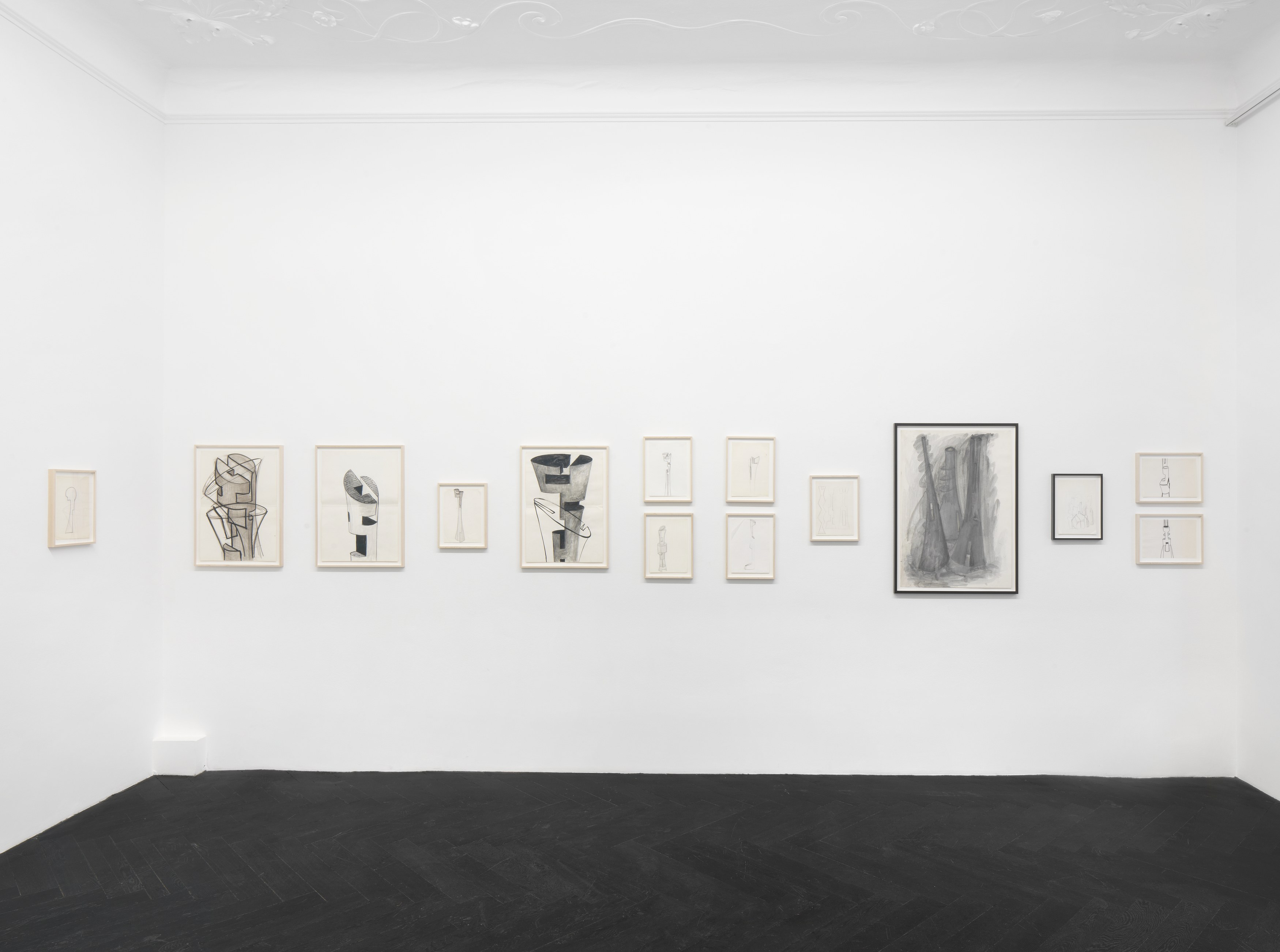 Isa Genzken, Zeichnung Plan Collage 1965-2018 at Galerie Buchholz, Berlin, photo 46