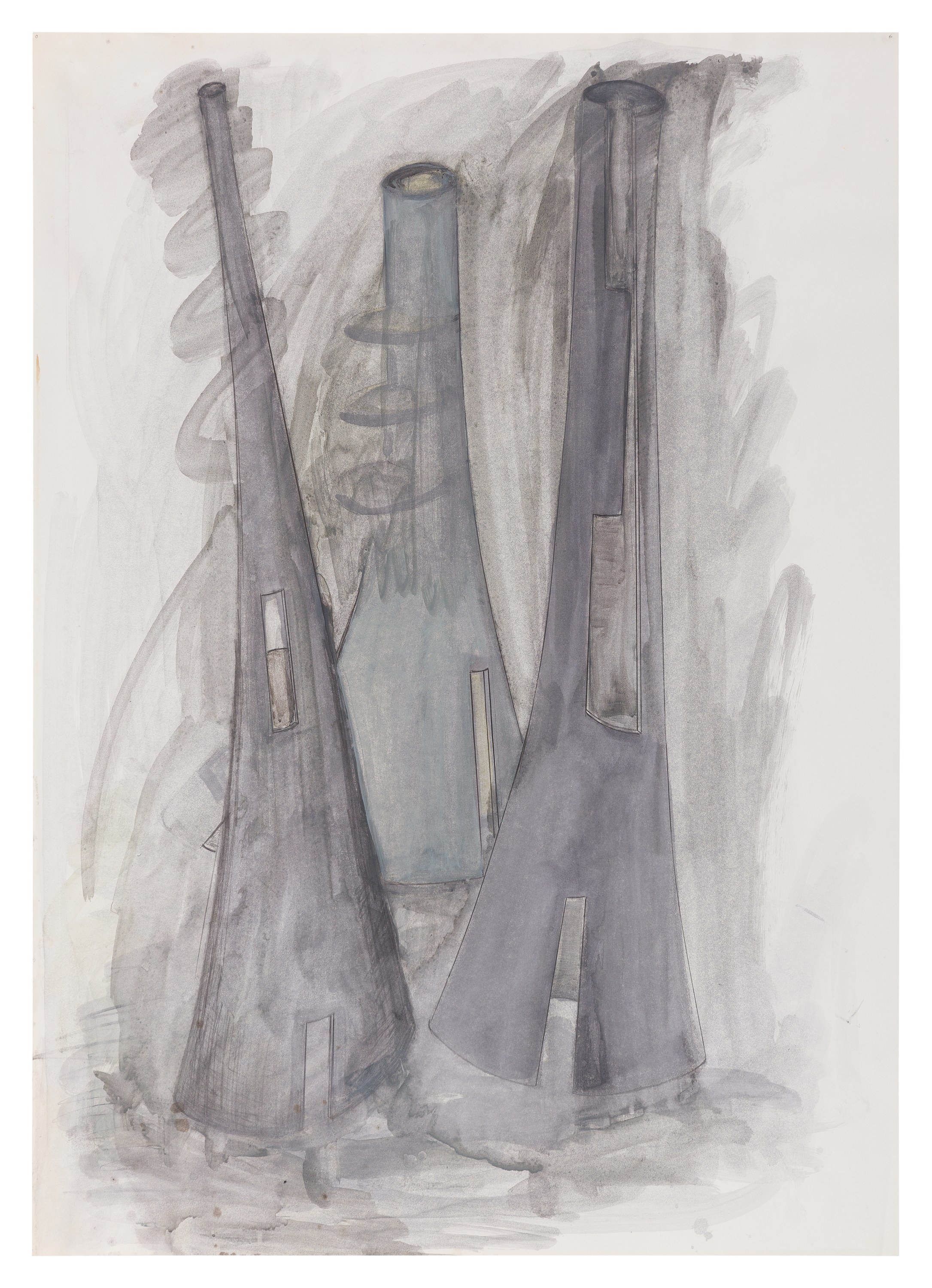 Isa Genzken, Zeichnung Plan Collage 1965-2018 at Galerie Buchholz, Berlin, photo 49