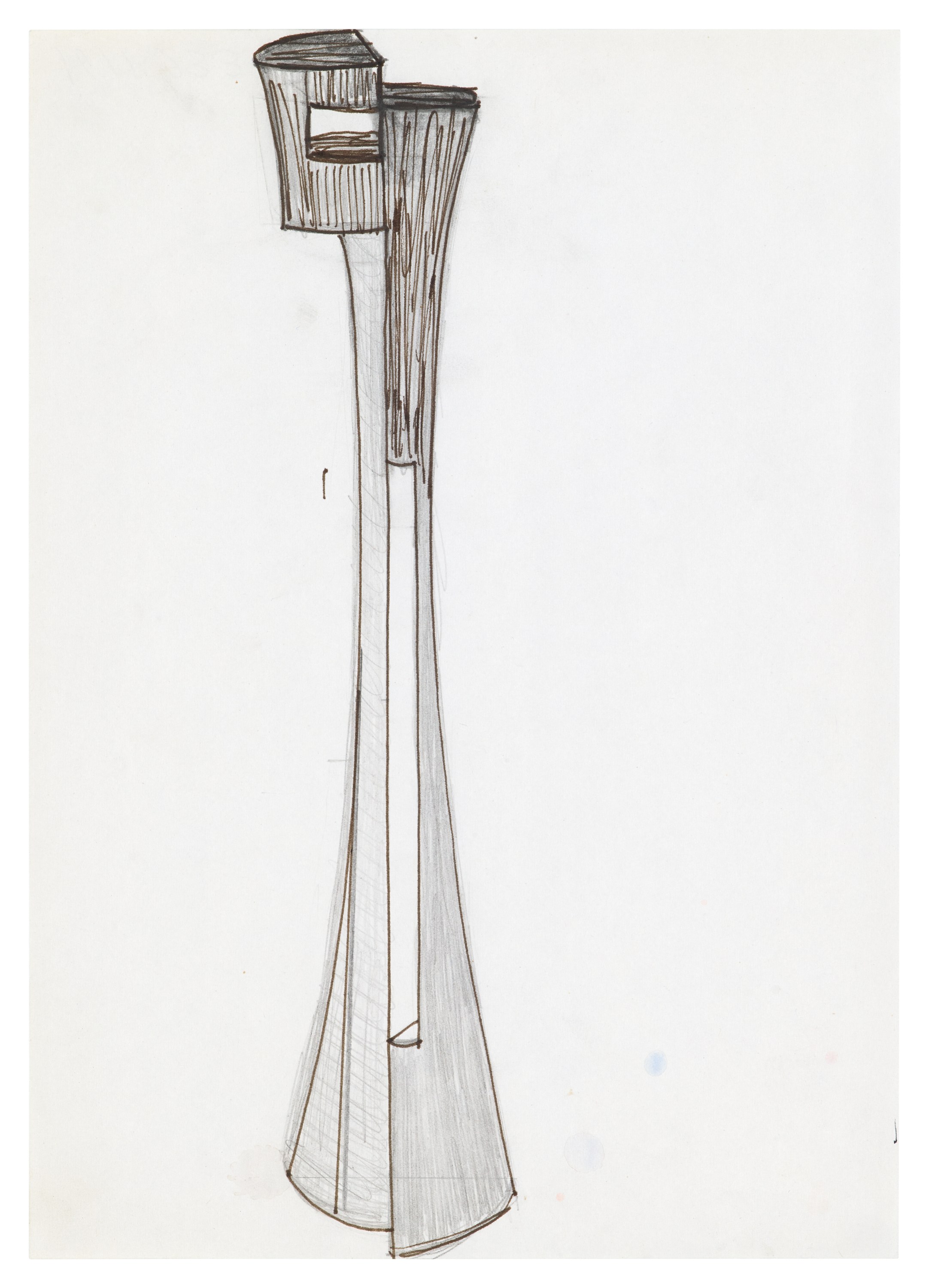 Isa Genzken, Zeichnung Plan Collage 1965-2018 at Galerie Buchholz, Berlin, photo 57