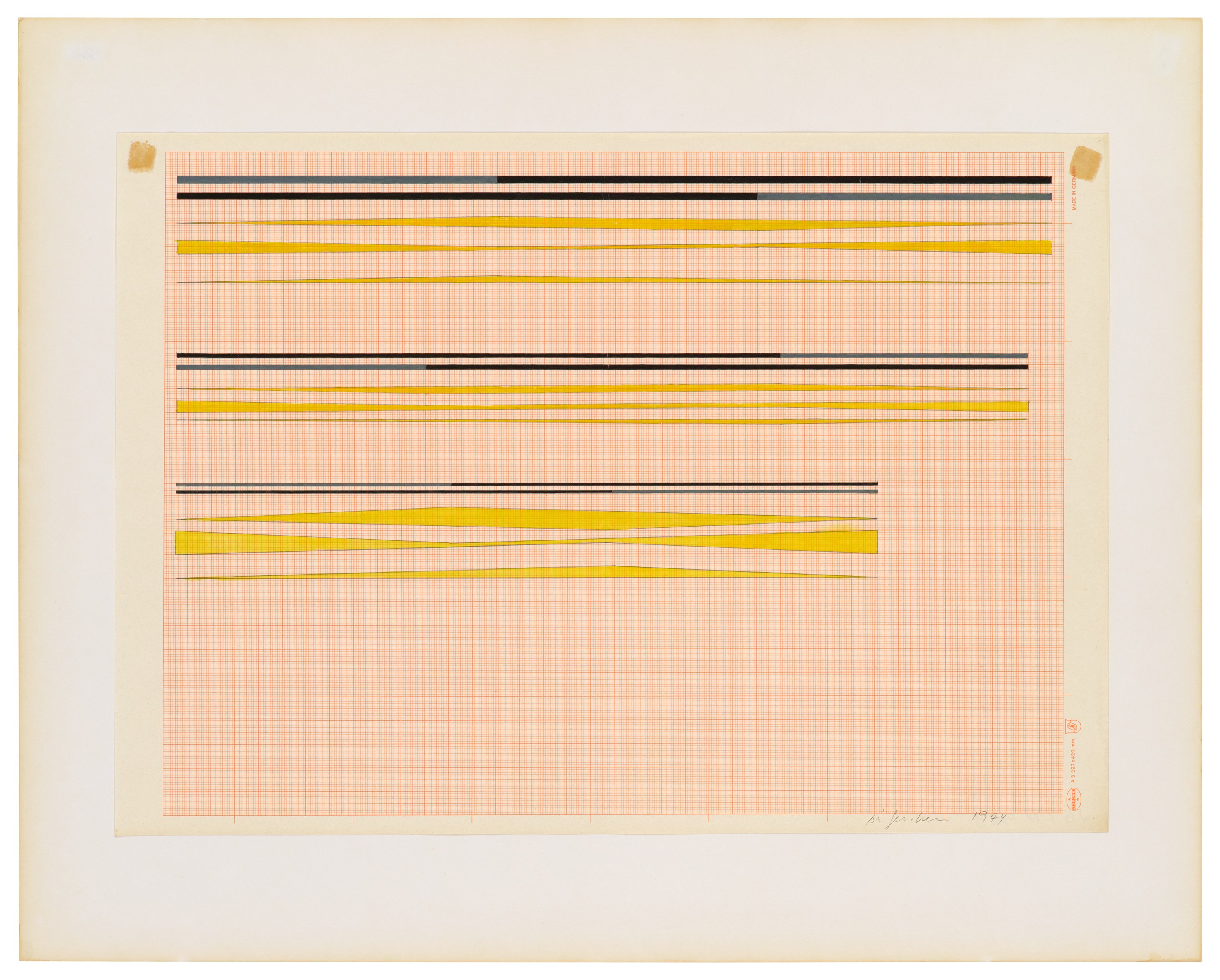 Isa Genzken, Zeichnung Plan Collage 1965-2018 at Galerie Buchholz, Berlin, photo 67