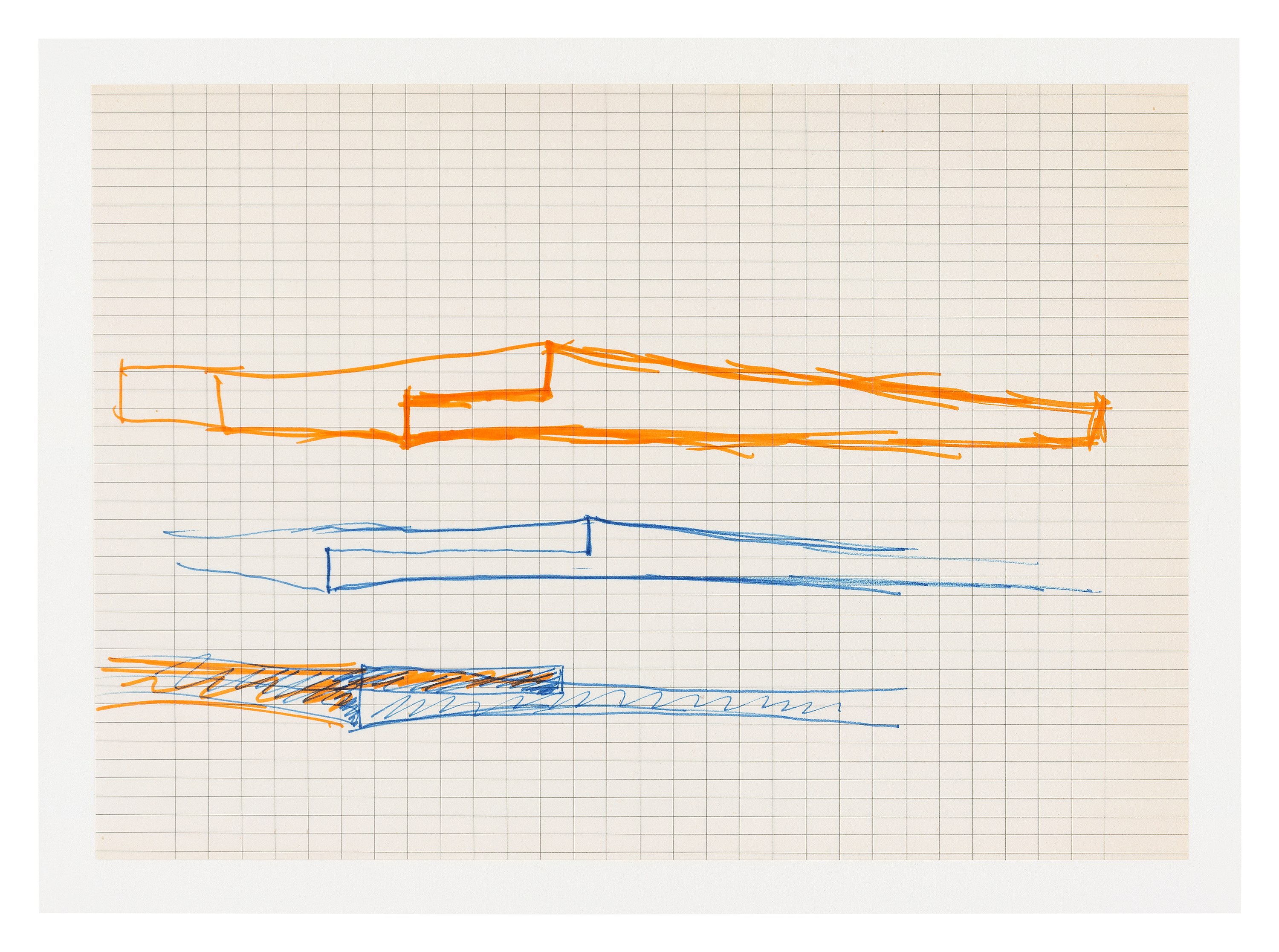 Isa Genzken, Zeichnung Plan Collage 1965-2018 at Galerie Buchholz, Berlin, photo 85