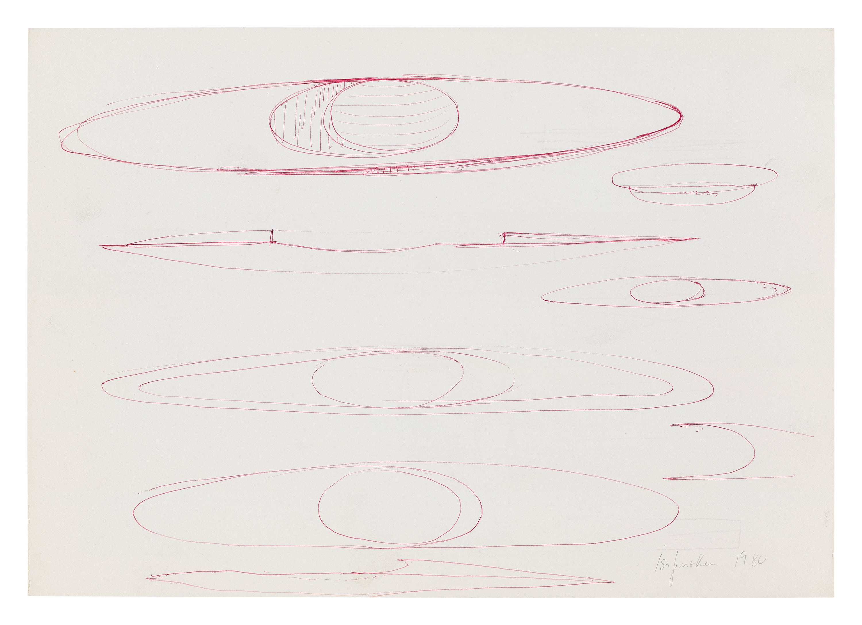 Isa Genzken, Zeichnung Plan Collage 1965-2018 at Galerie Buchholz, Berlin, photo 90