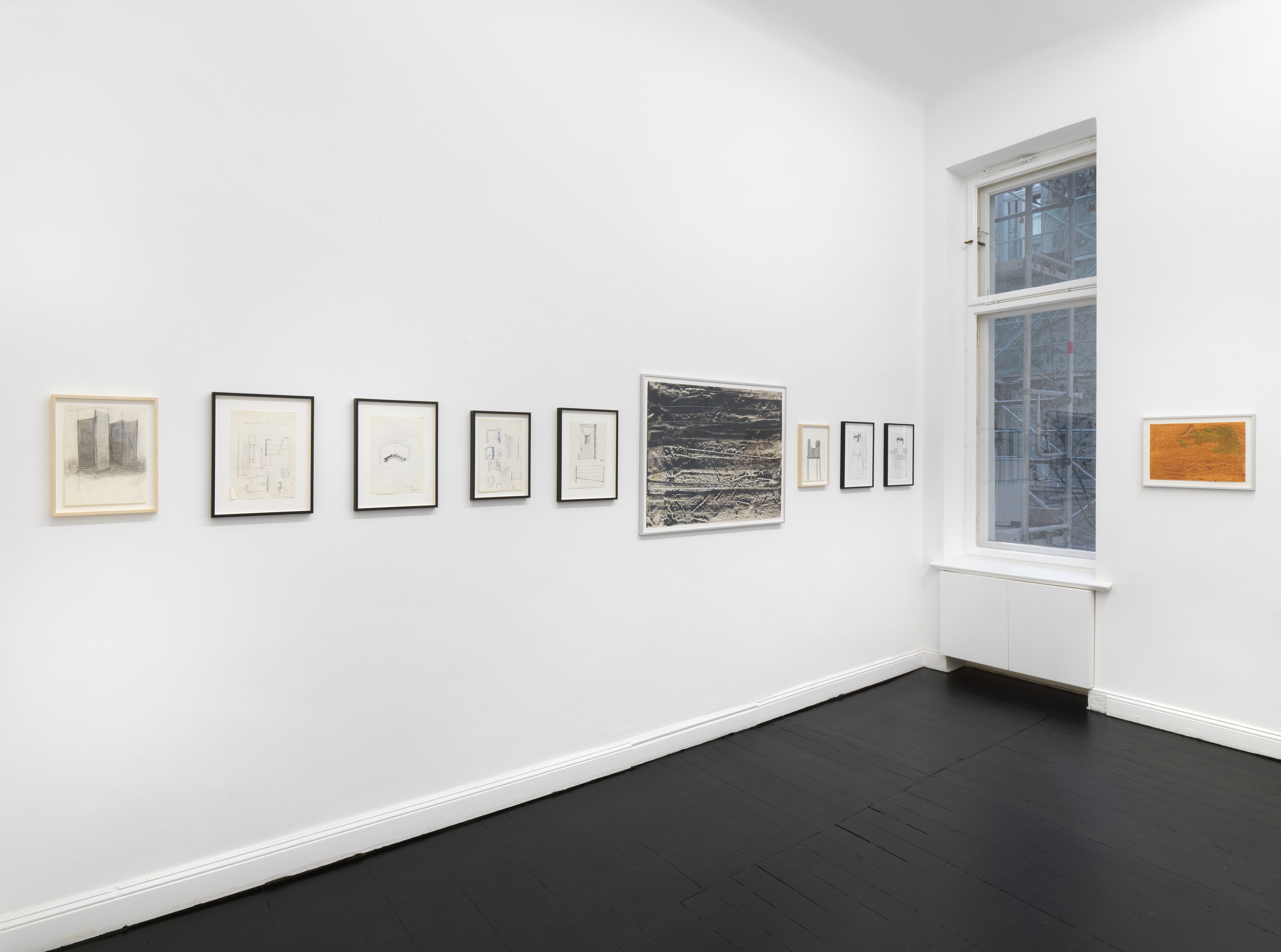 Isa Genzken, Zeichnung Plan Collage 1965-2018 at Galerie Buchholz, Berlin, photo 107