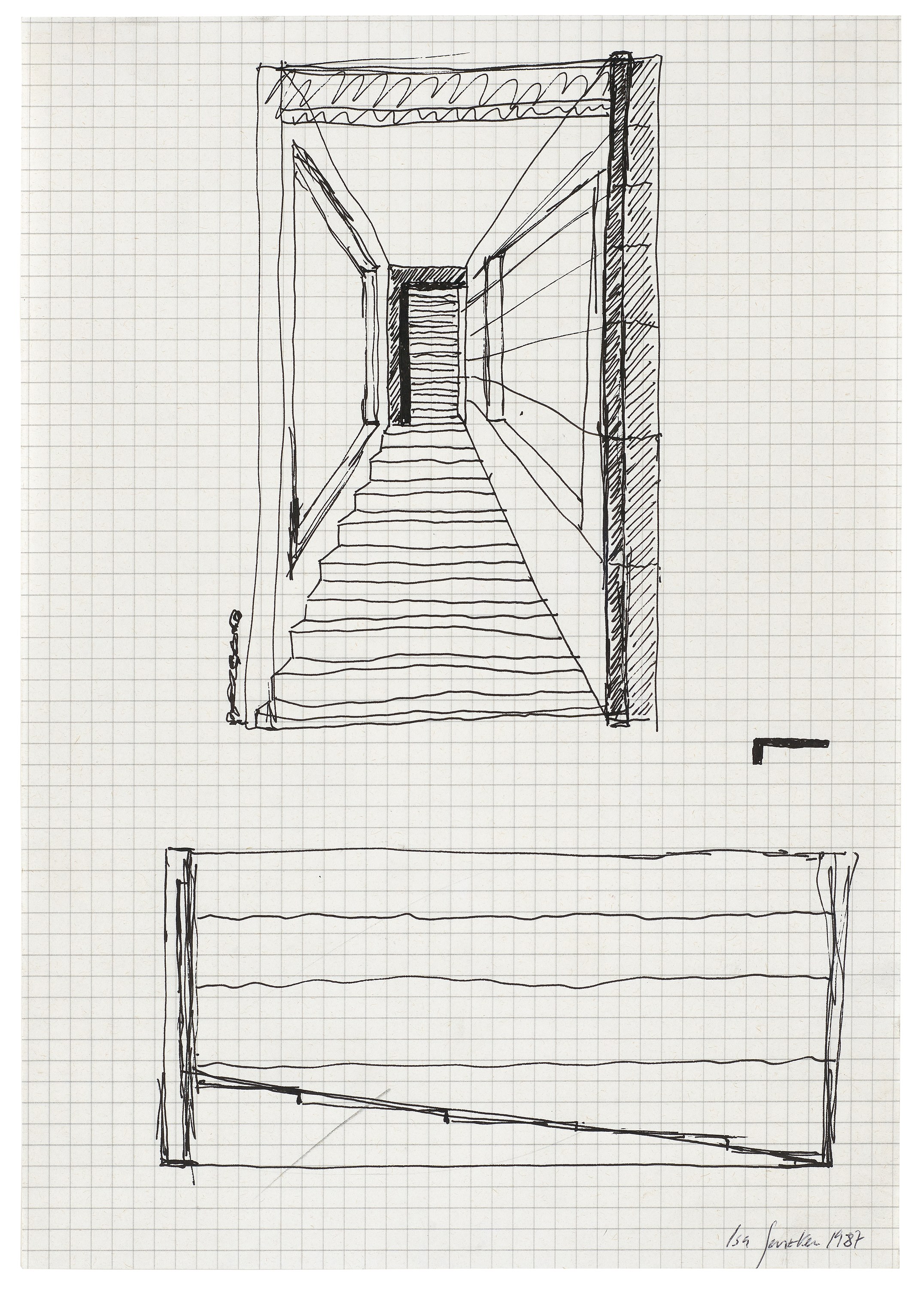 Isa Genzken, Zeichnung Plan Collage 1965-2018 at Galerie Buchholz, Berlin, photo 113