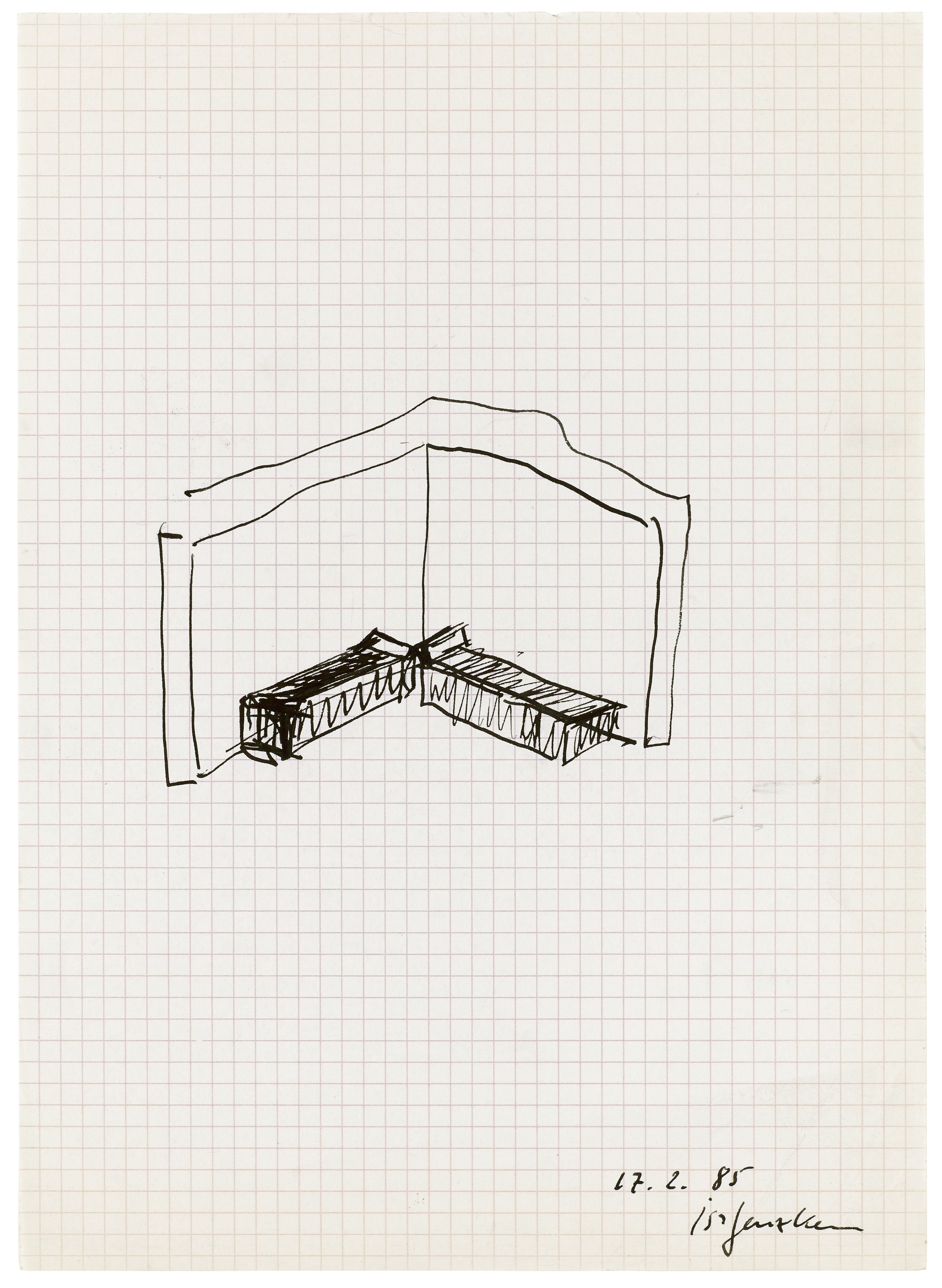 Isa Genzken, Zeichnung Plan Collage 1965-2018 at Galerie Buchholz, Berlin, photo 115