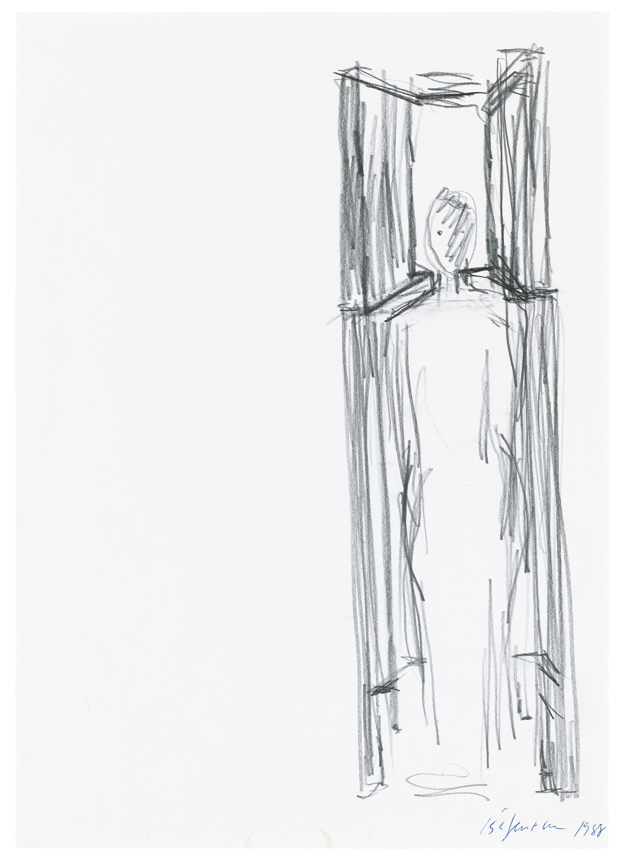 Isa Genzken, Zeichnung Plan Collage 1965-2018 at Galerie Buchholz, Berlin, photo 122