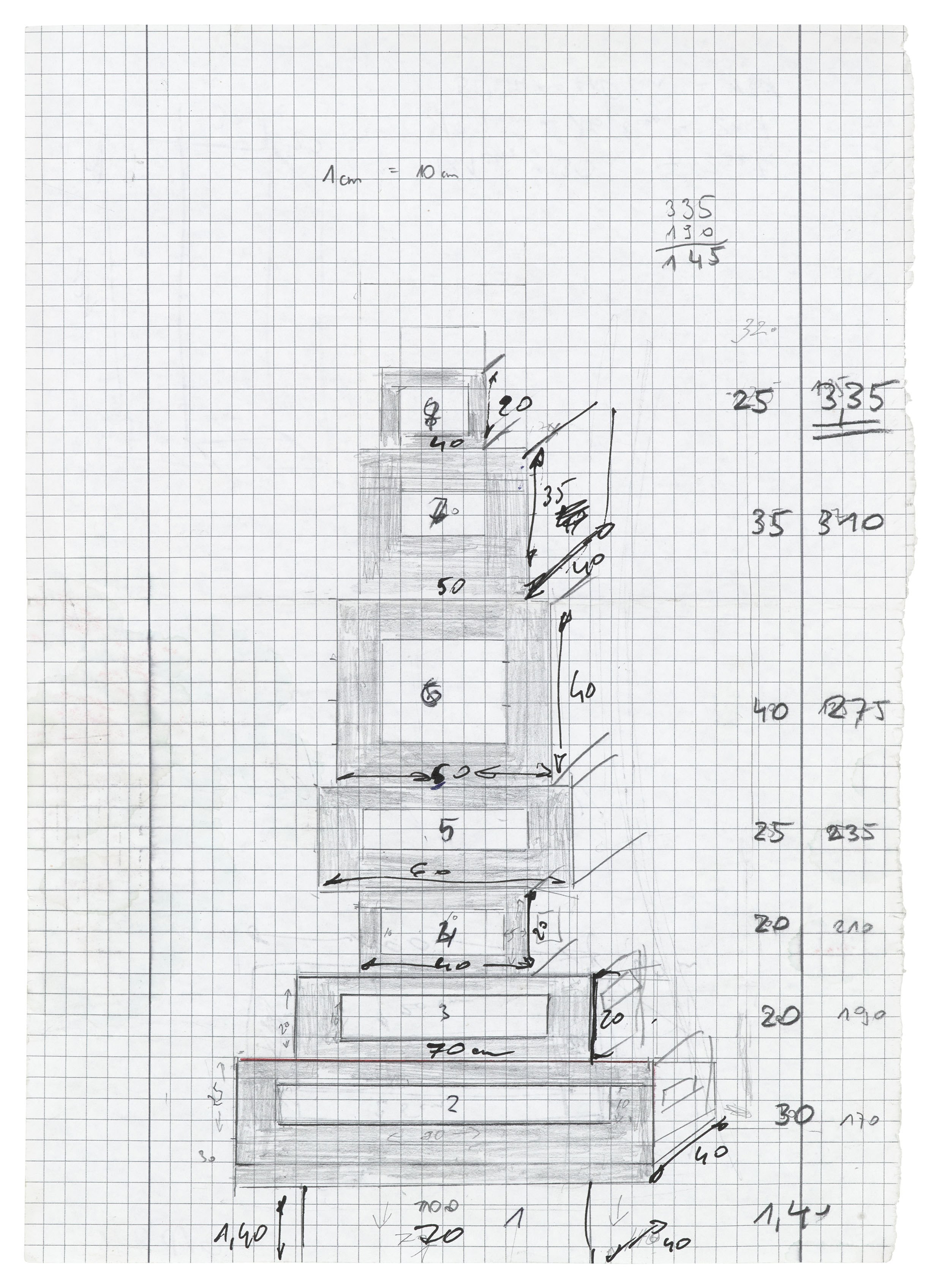 Isa Genzken, Zeichnung Plan Collage 1965-2018 at Galerie Buchholz, Berlin, photo 142