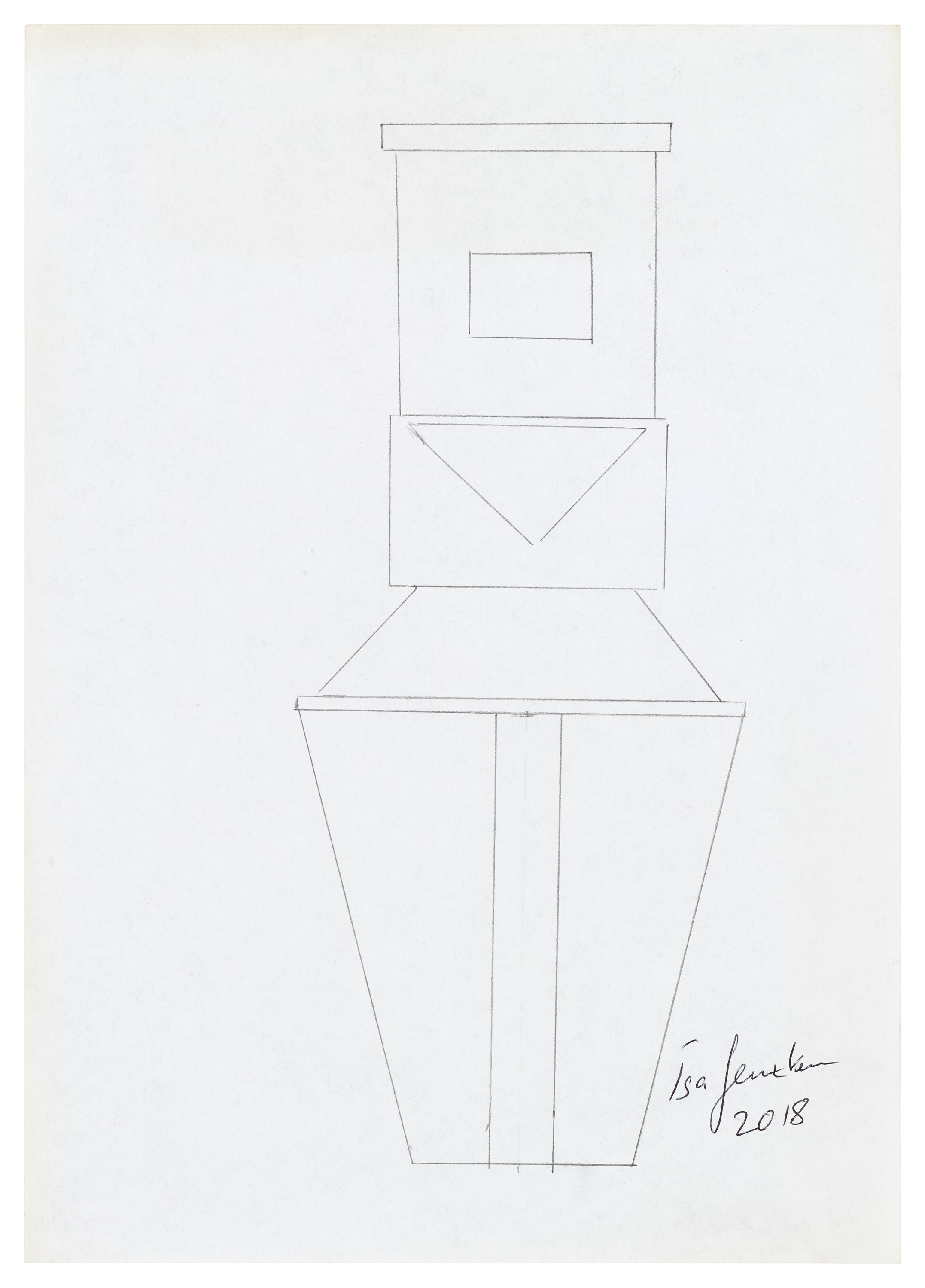 Isa Genzken, Zeichnung Plan Collage 1965-2018 at Galerie Buchholz, Berlin, photo 146