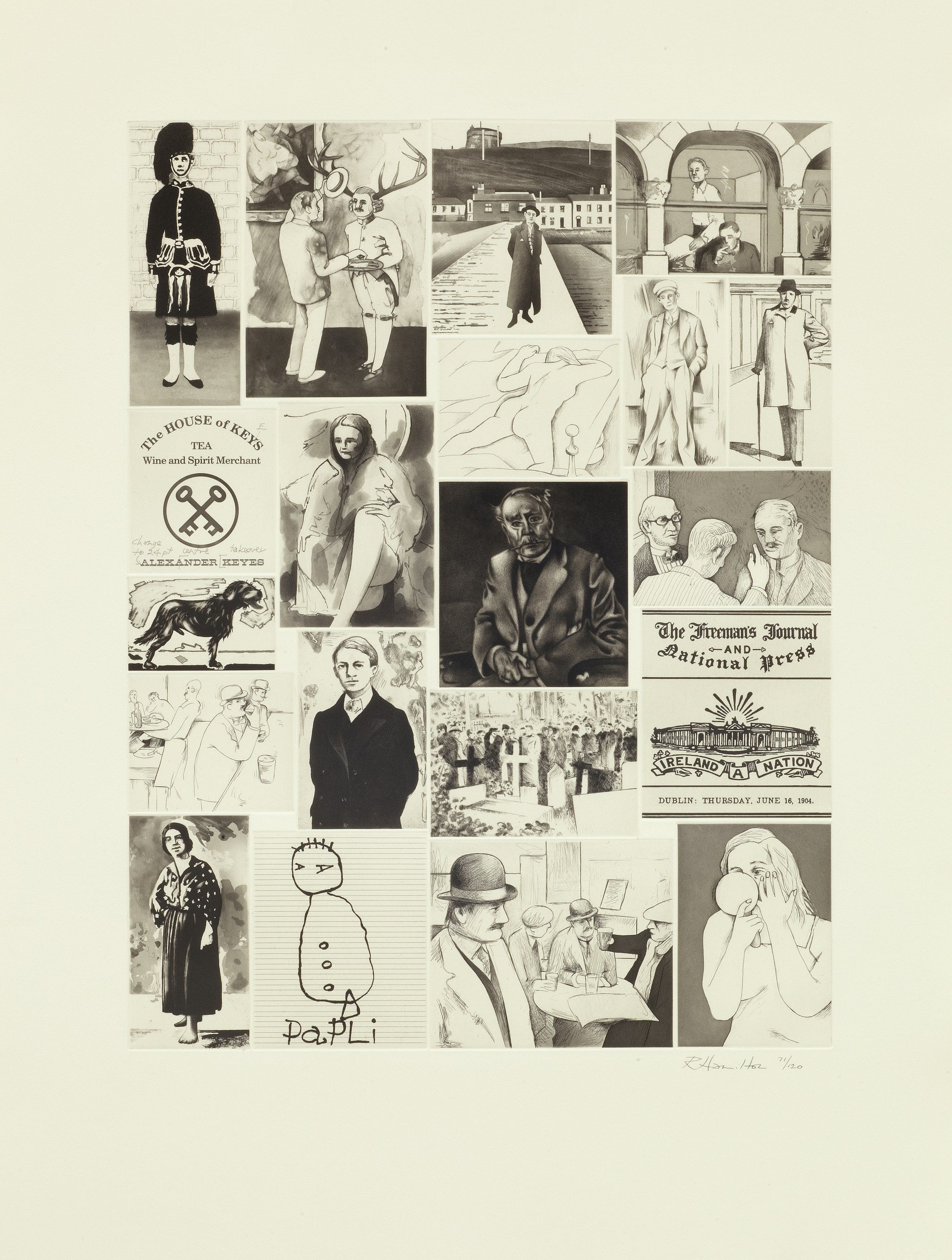 Richard Hamilton, A little bit of Roy Lichtenstein for… at Galerie Buchholz, Berlin, photo 41