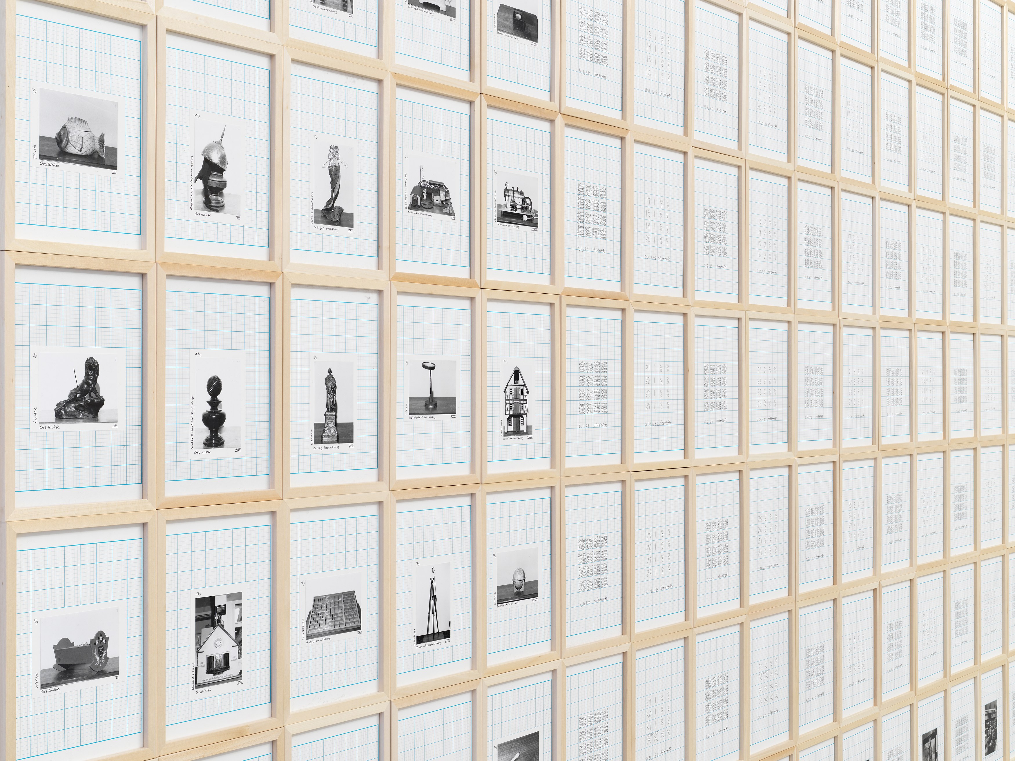 Hanne Darboven, Fin de Siècle - Buch der Bilder at Petzel, photo 7