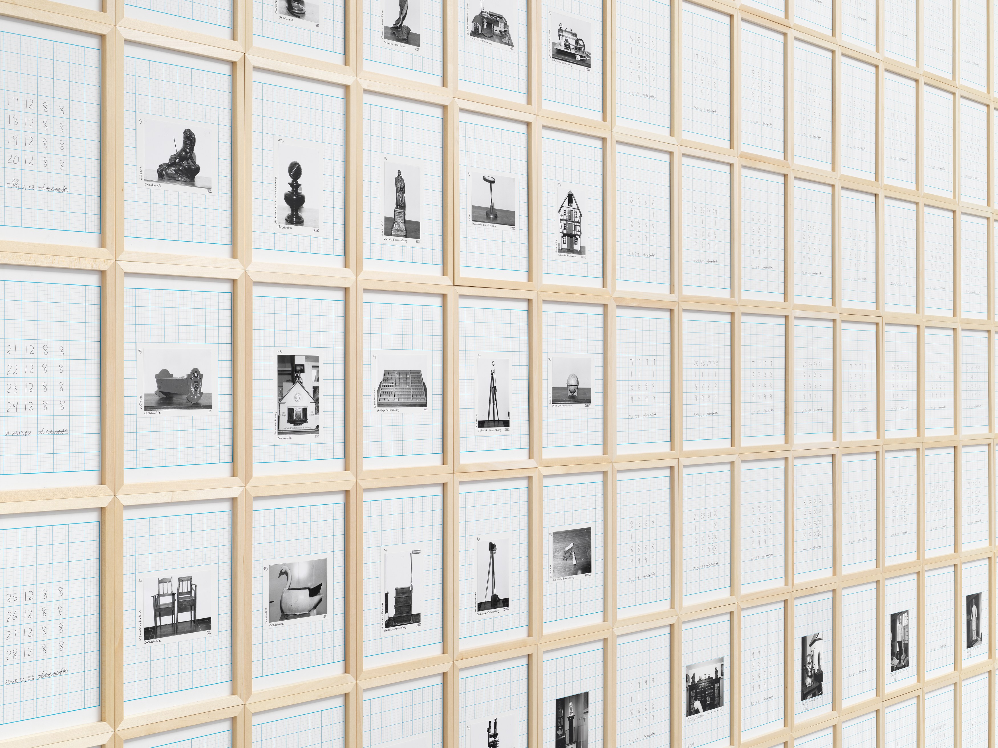 Hanne Darboven, Fin de Siècle - Buch der Bilder at Petzel, photo 17