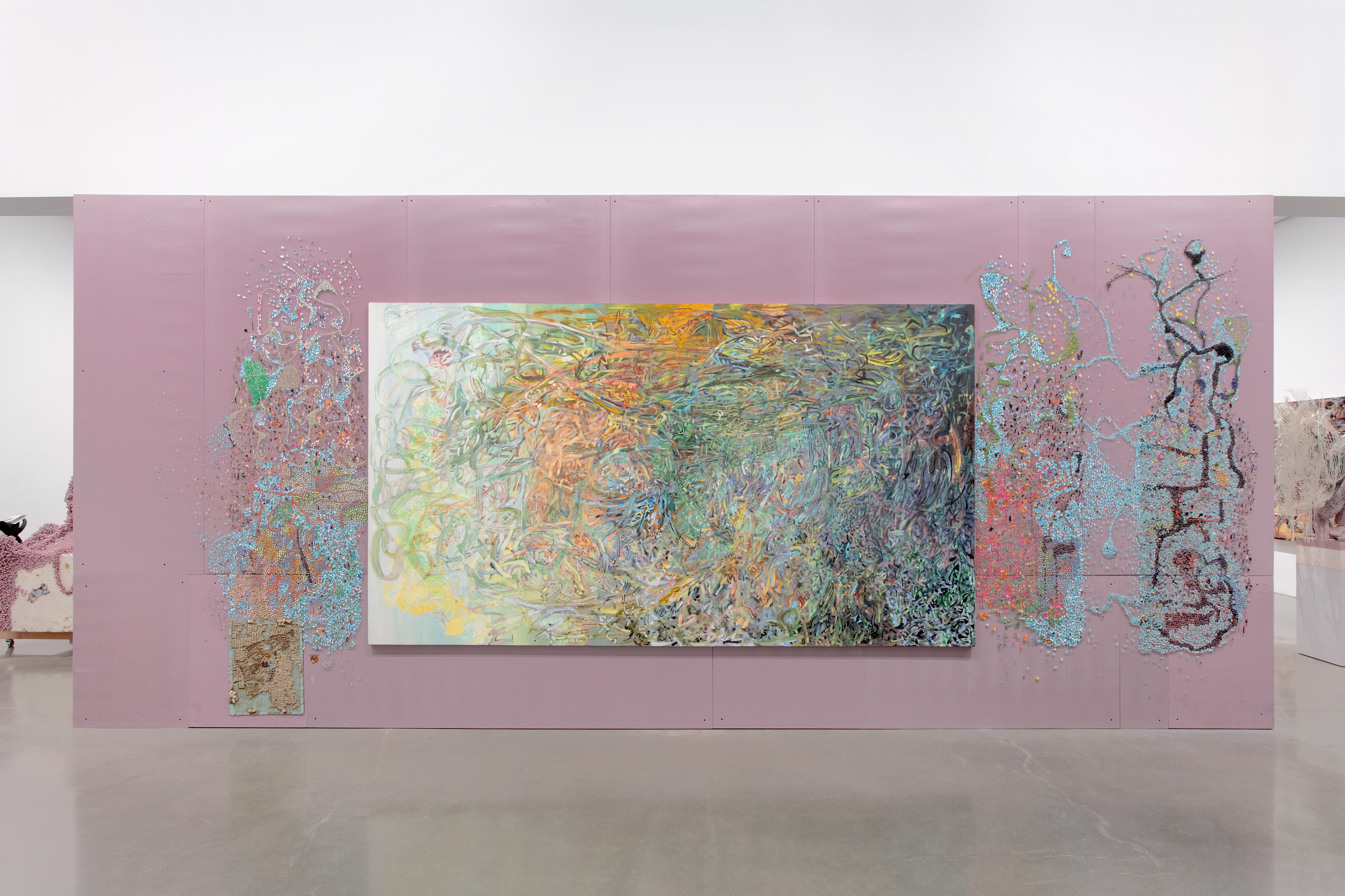 Elliott Hundley, Echo at Regen Projects, photo 2