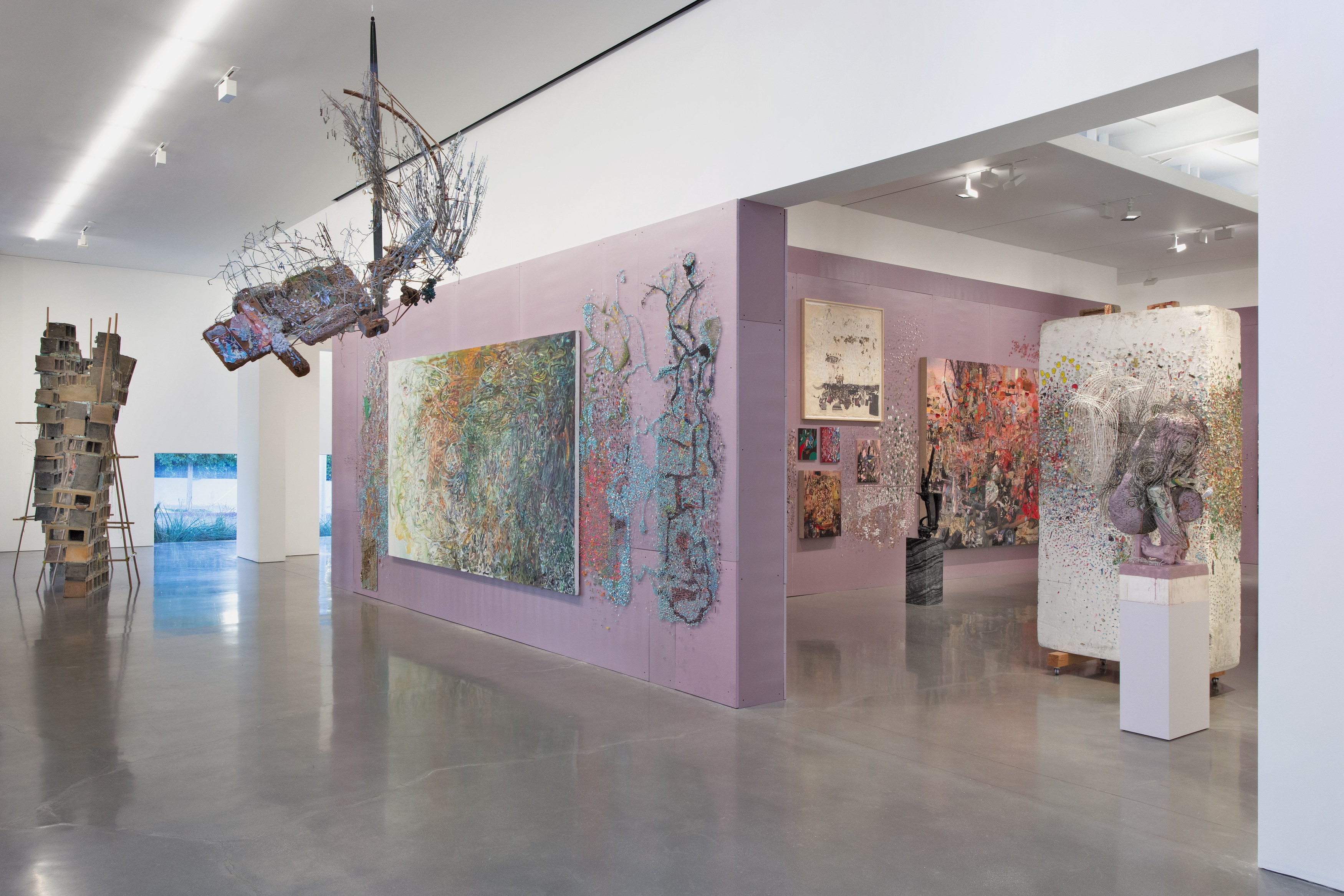 Elliott Hundley, Echo at Regen Projects, photo 3