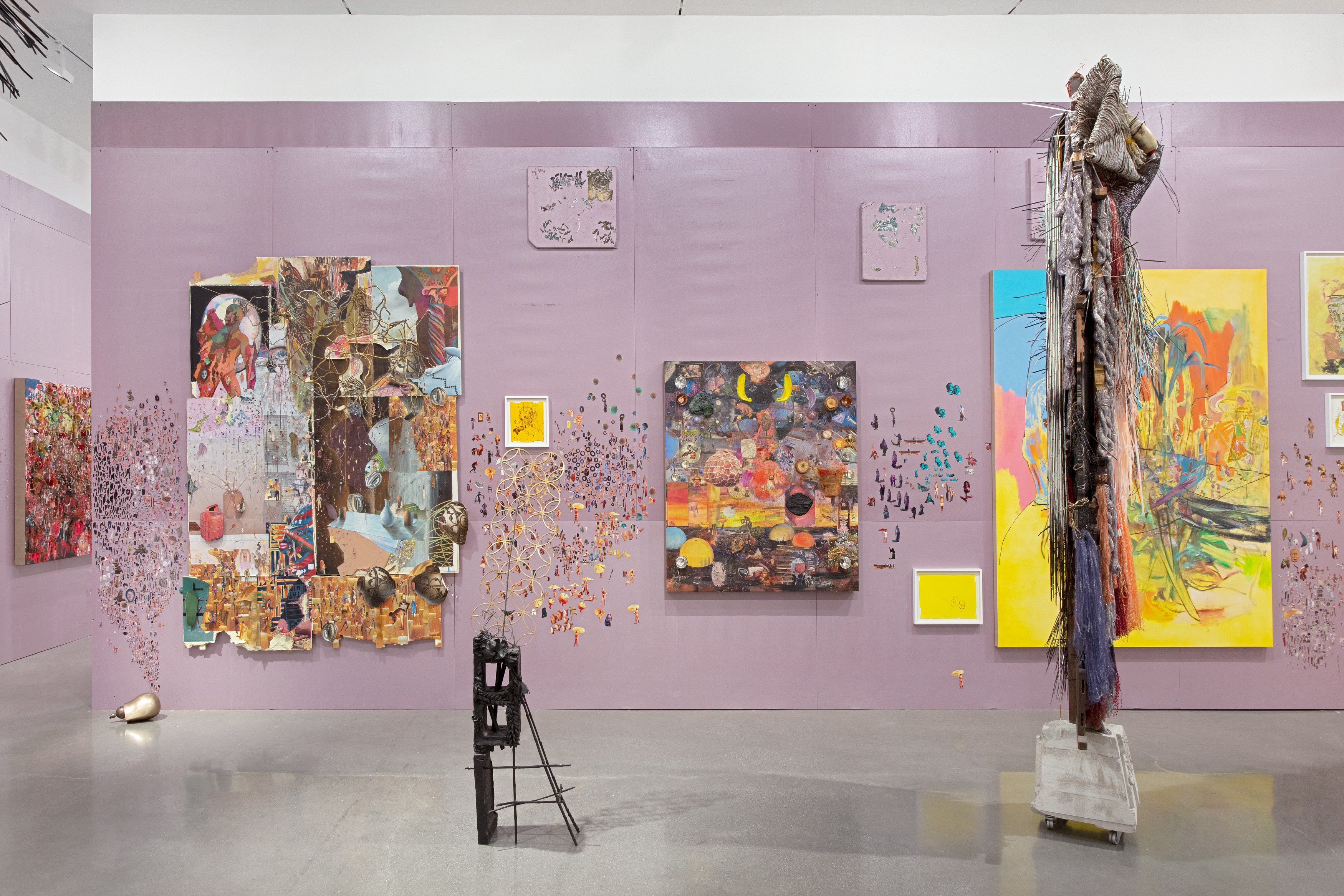 Elliott Hundley, Echo at Regen Projects, photo 6