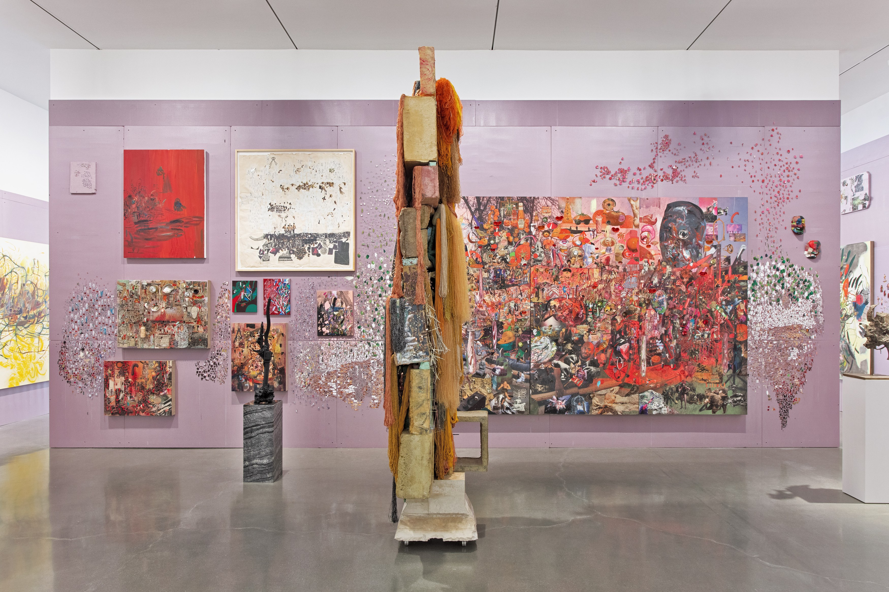 Elliott Hundley, Echo at Regen Projects, photo 10