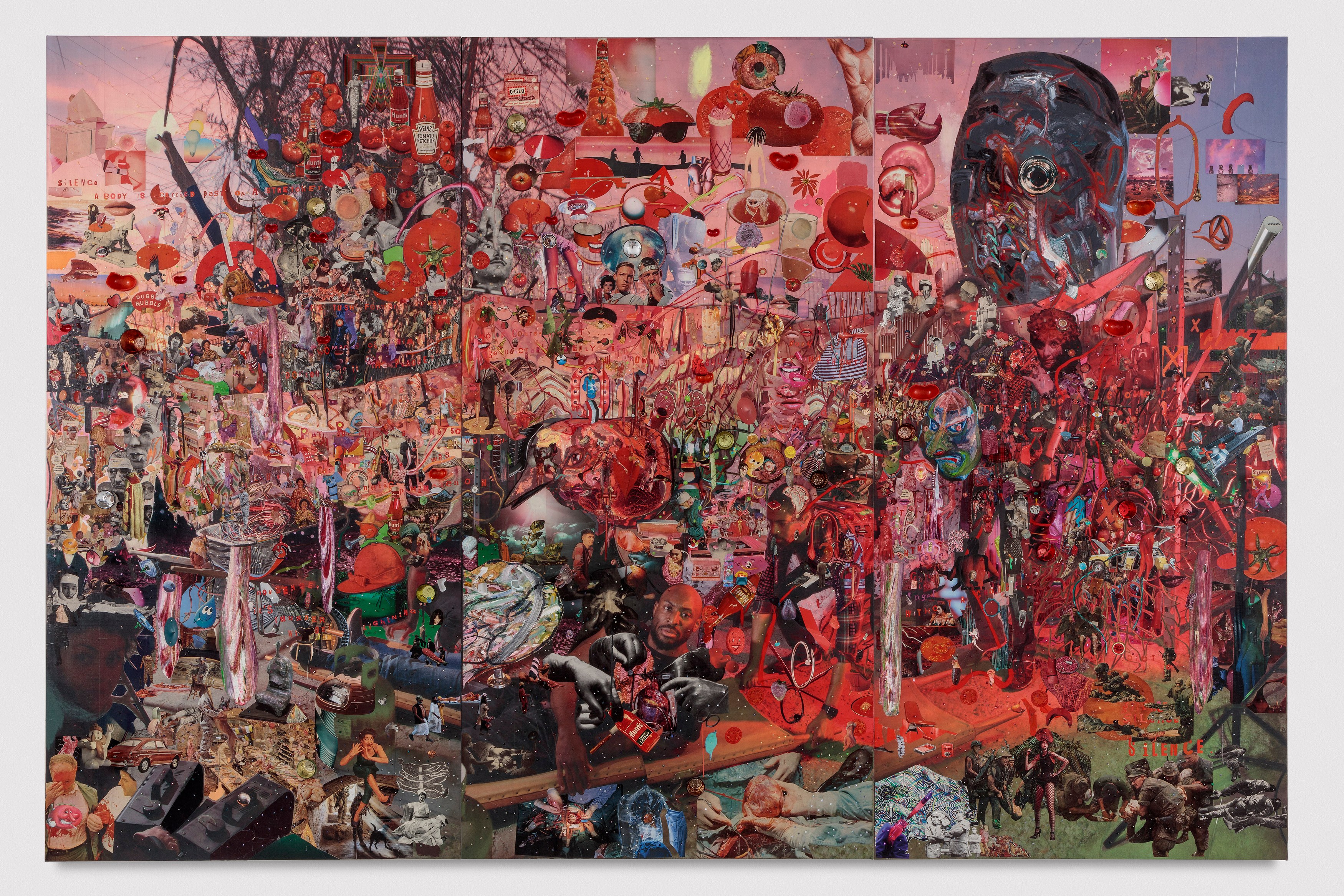 Elliott Hundley, Echo at Regen Projects, photo 20