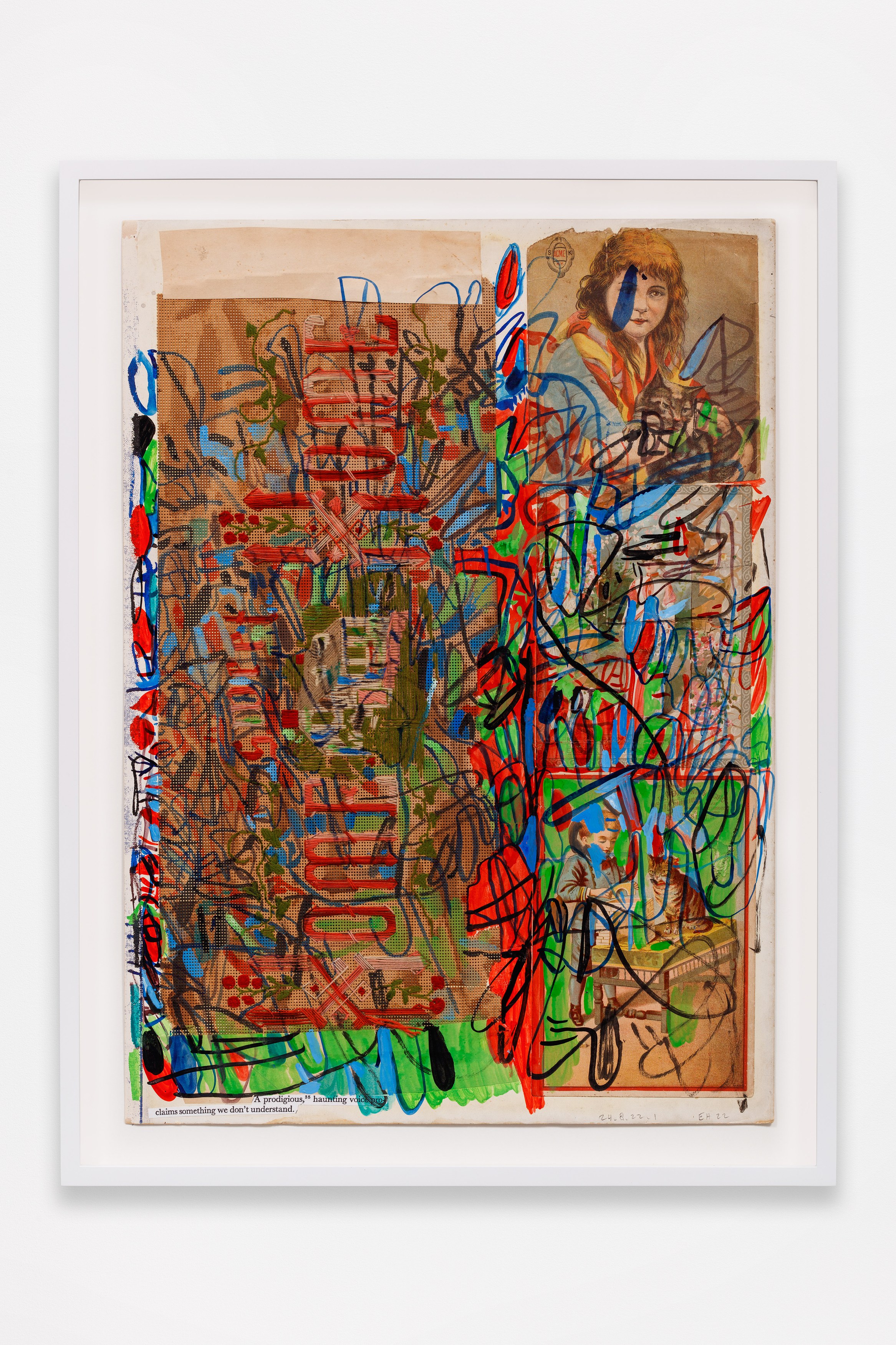 Elliott Hundley, Echo at Regen Projects, photo 34