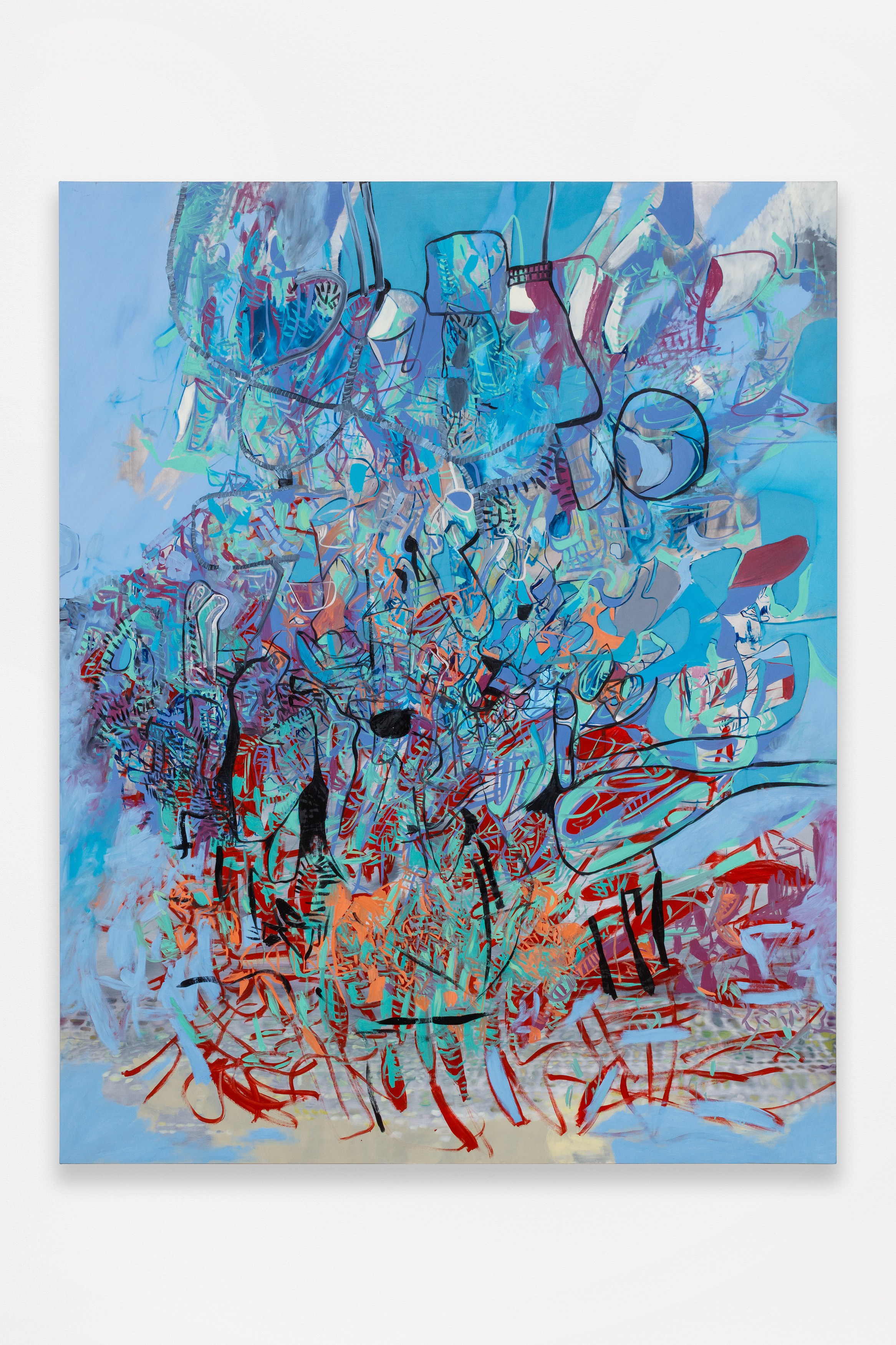 Elliott Hundley, Echo at Regen Projects, photo 35