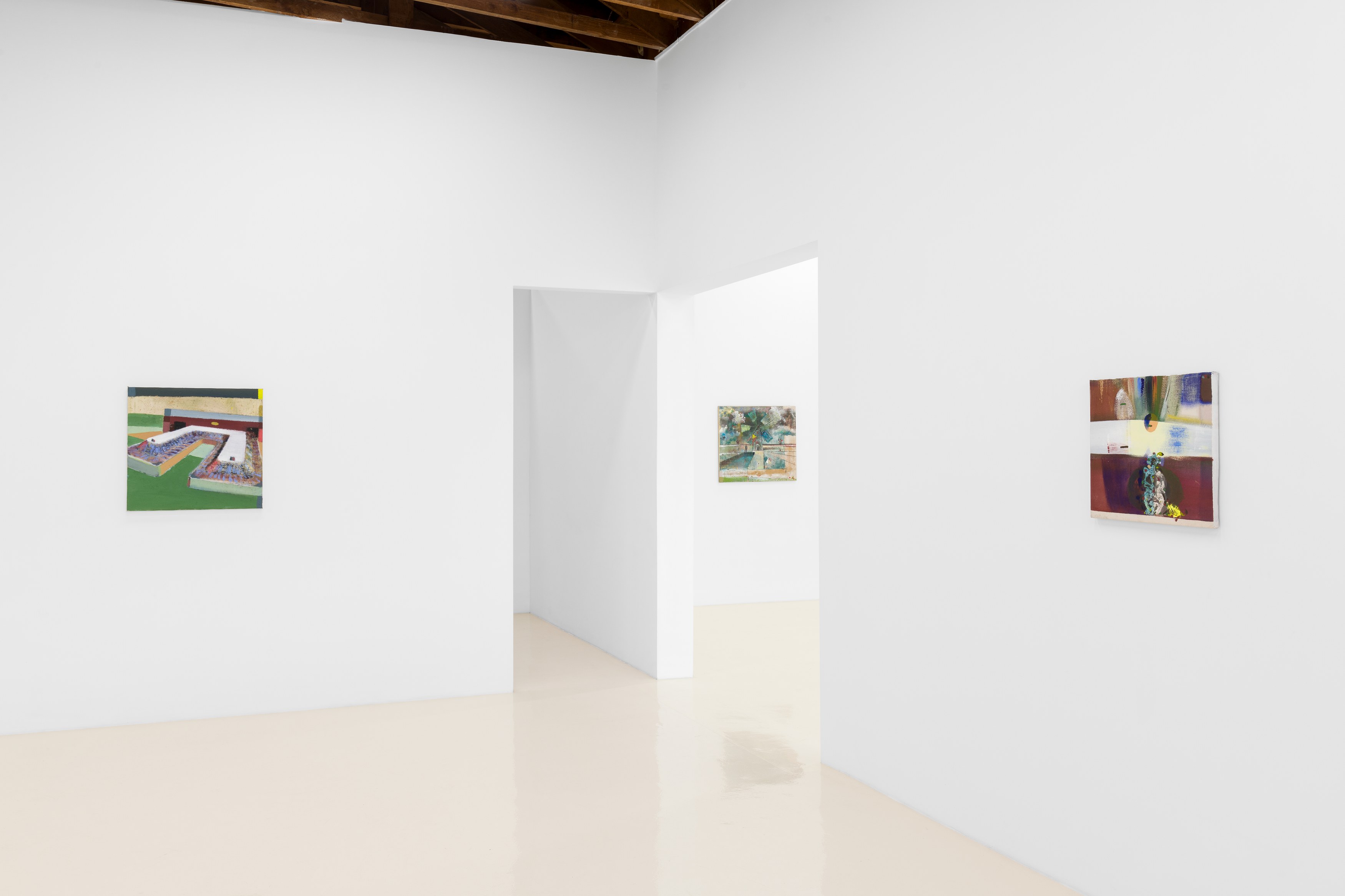 Merlin James, Arrivals at Chris Sharp Gallery, photo 3