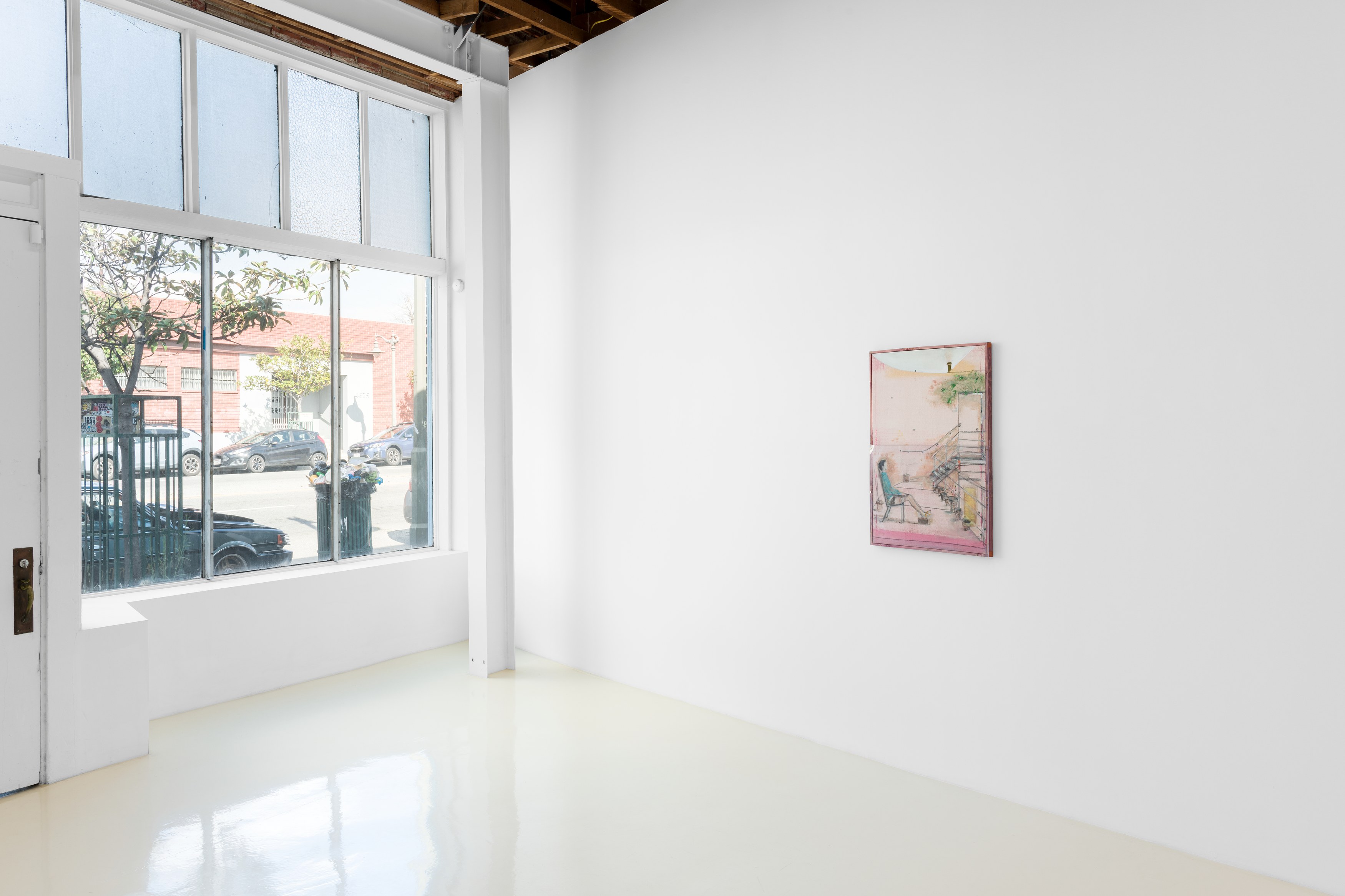 Merlin James, Arrivals at Chris Sharp Gallery, photo 7