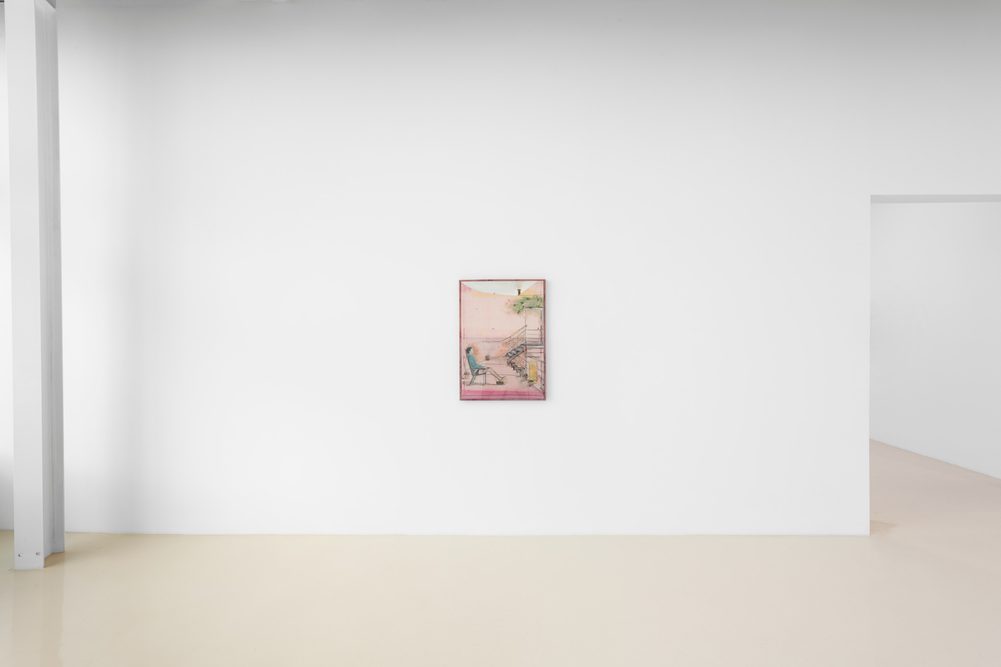 Merlin James, Arrivals at Chris Sharp Gallery, photo 9