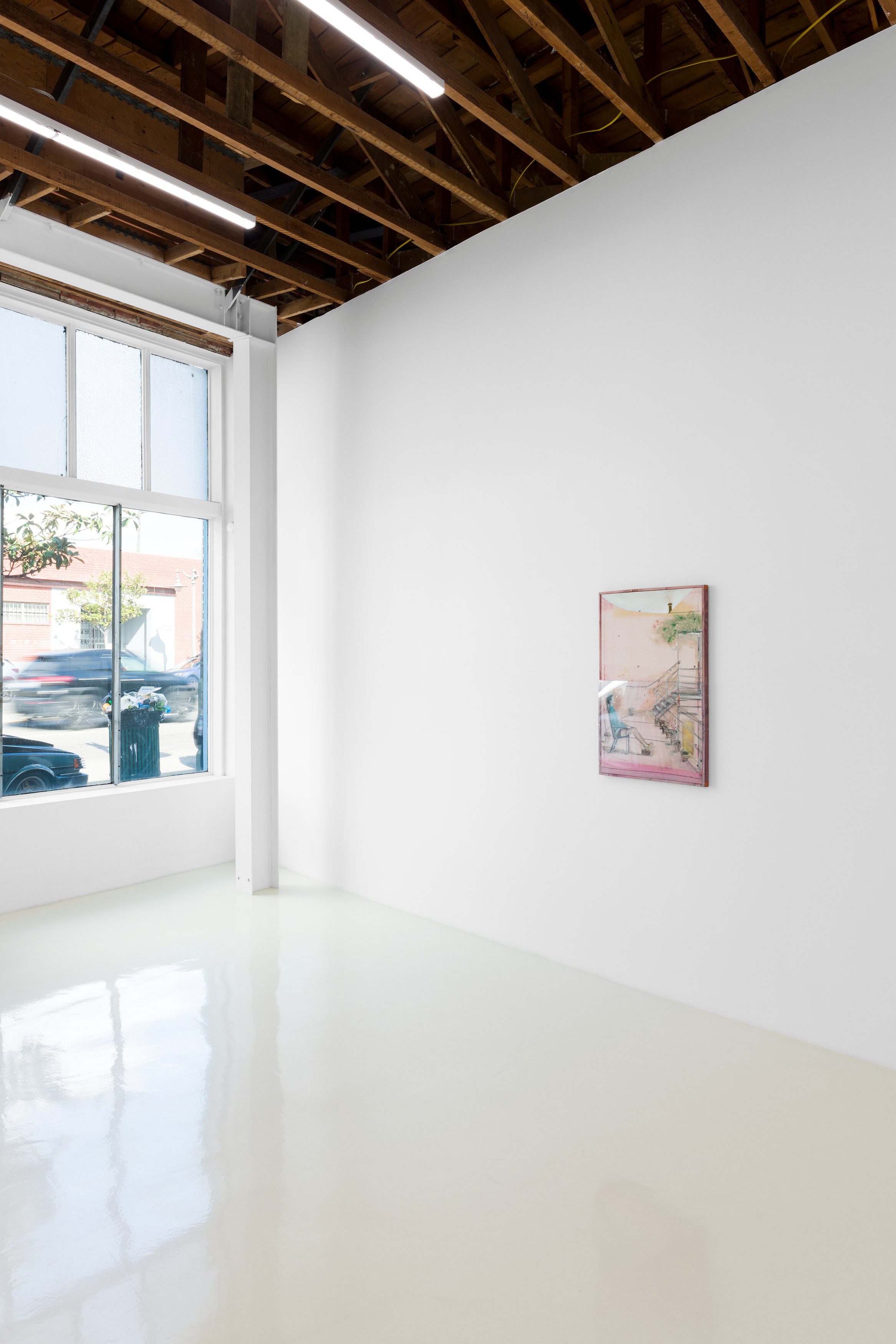 Merlin James, Arrivals at Chris Sharp Gallery, photo 8