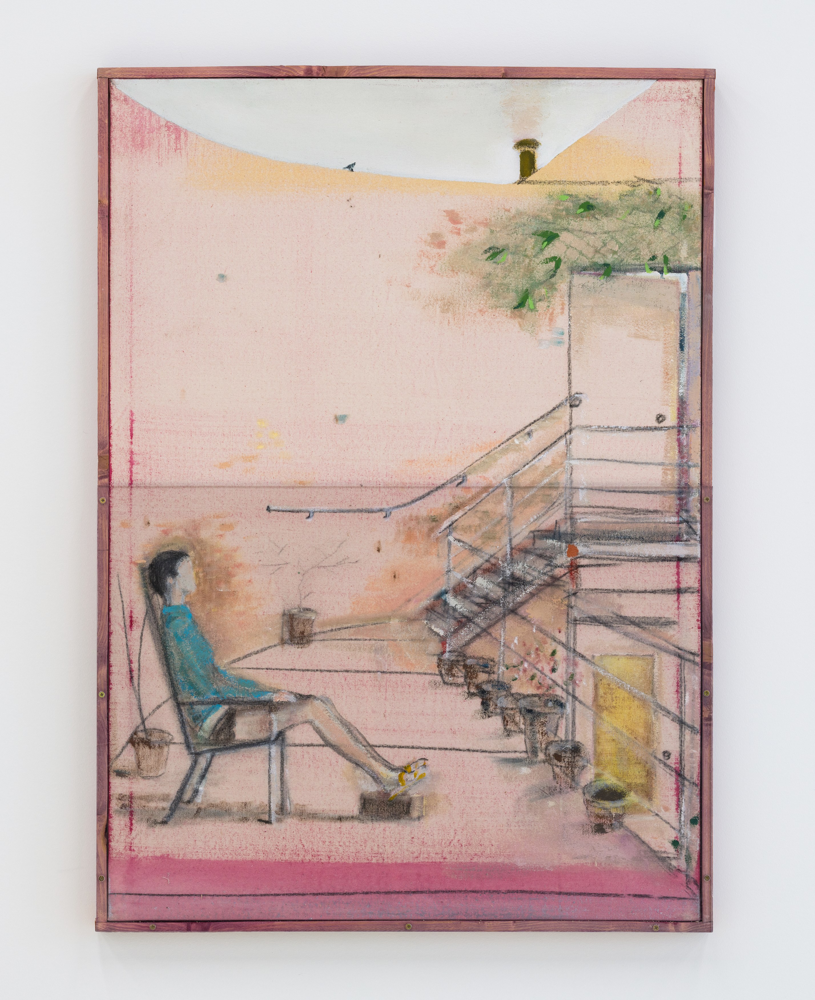 Merlin James, Arrivals at Chris Sharp Gallery, photo 47