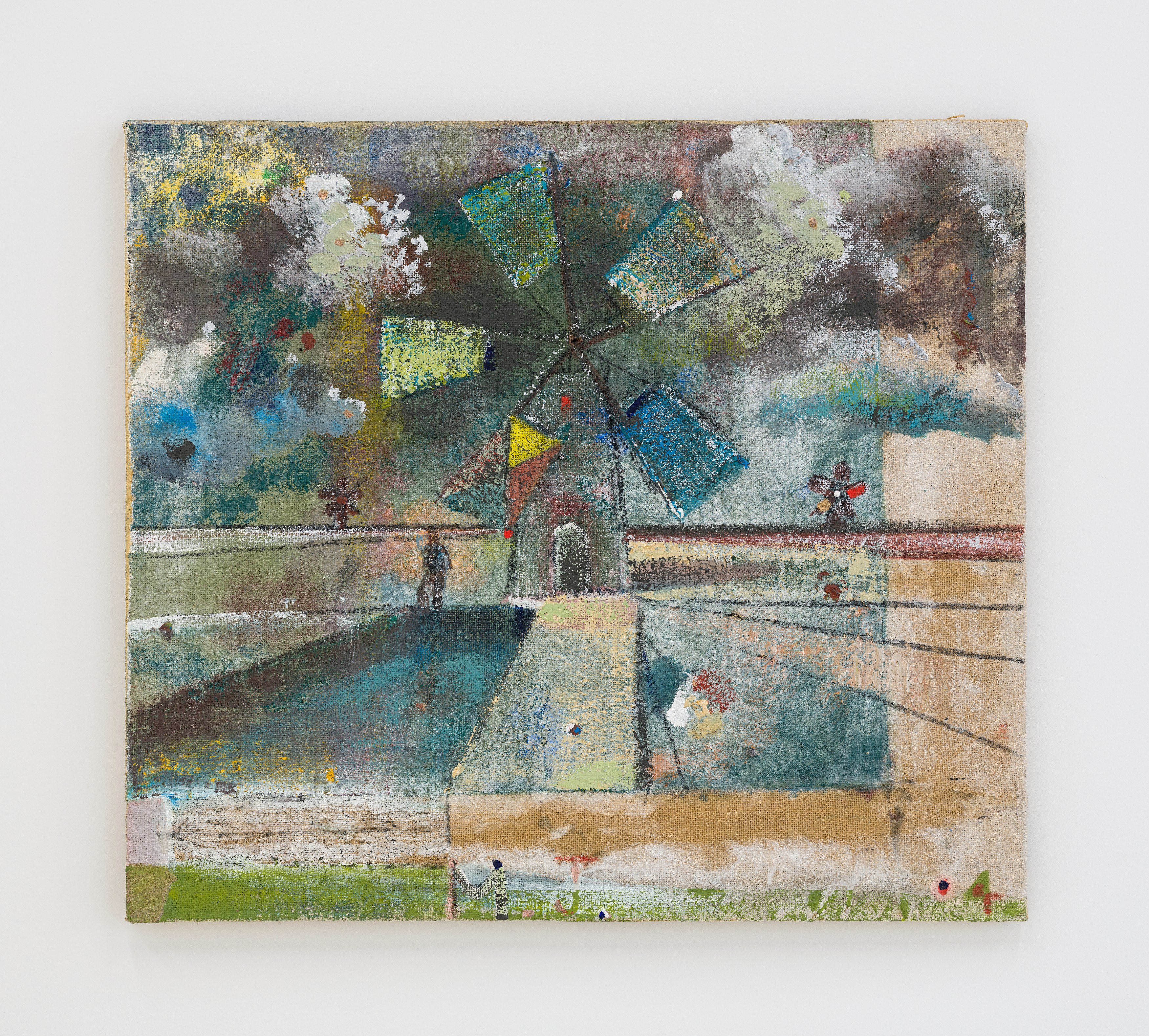 Merlin James, Arrivals at Chris Sharp Gallery, photo 57