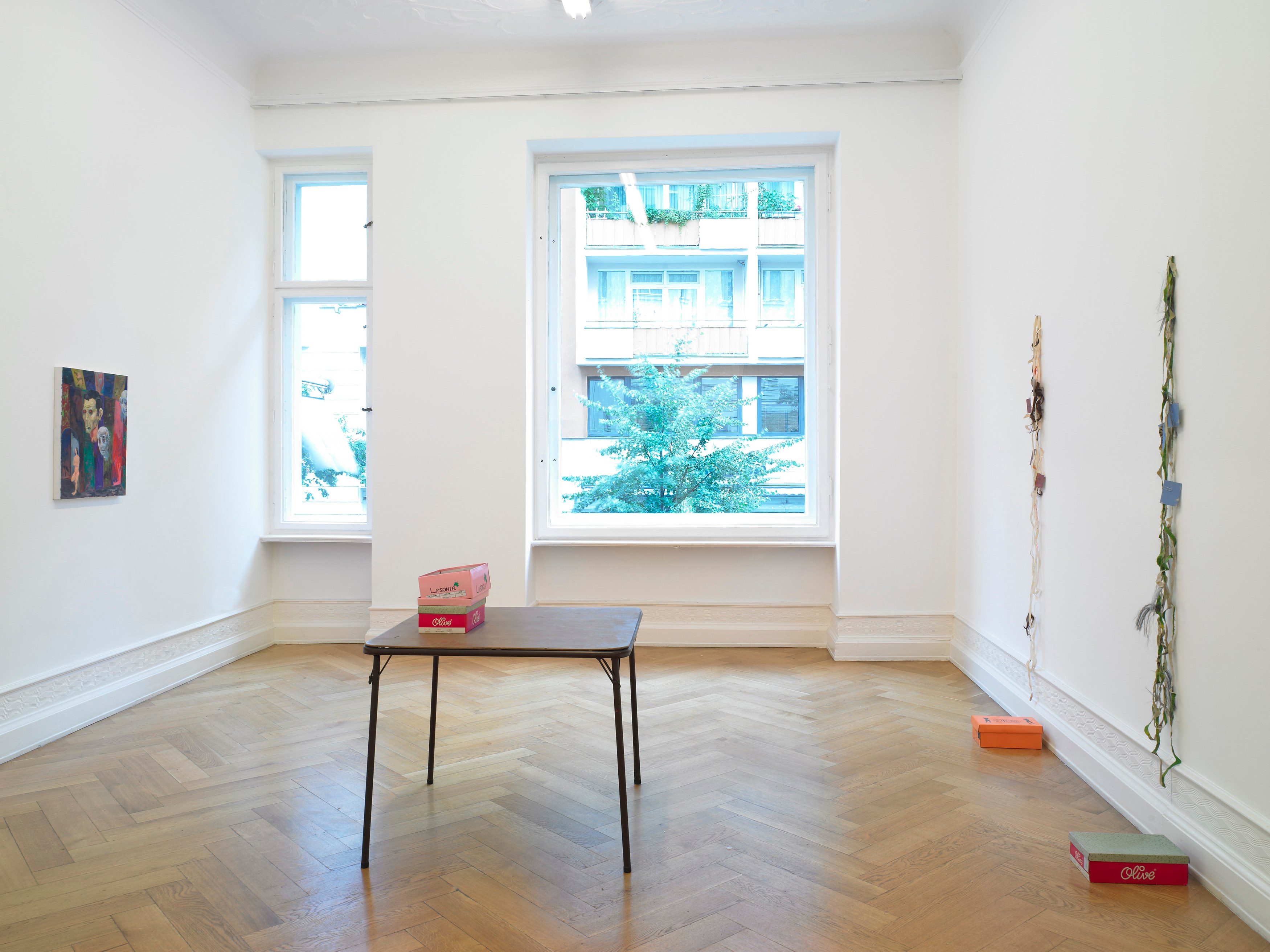 Richard Hawkins, Scalps, Dungeon Doors and Salome Paintings at Galerie Buchholz, Berlin, photo 2
