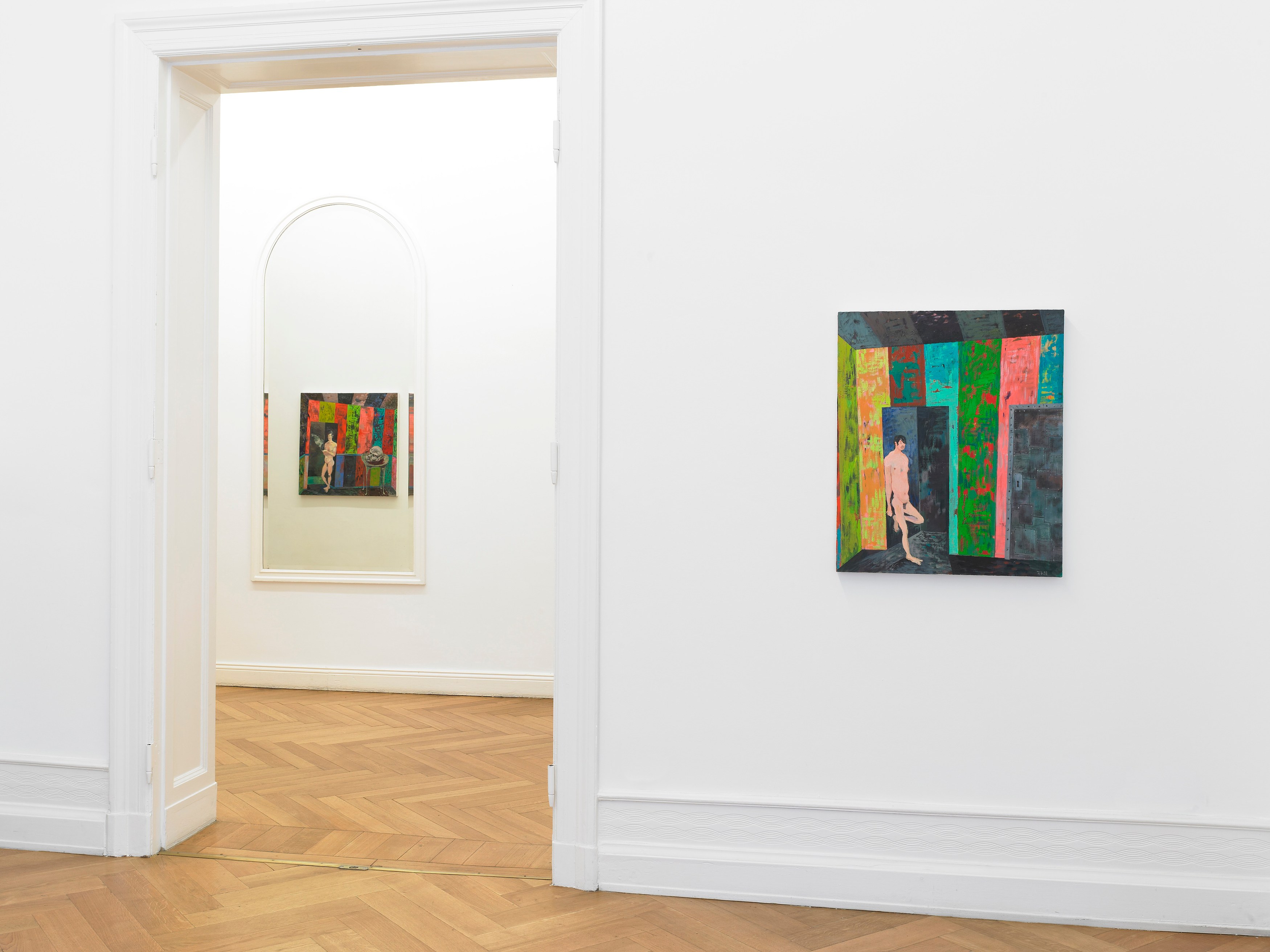 Richard Hawkins, Scalps, Dungeon Doors and Salome Paintings at Galerie Buchholz, Berlin, photo 4