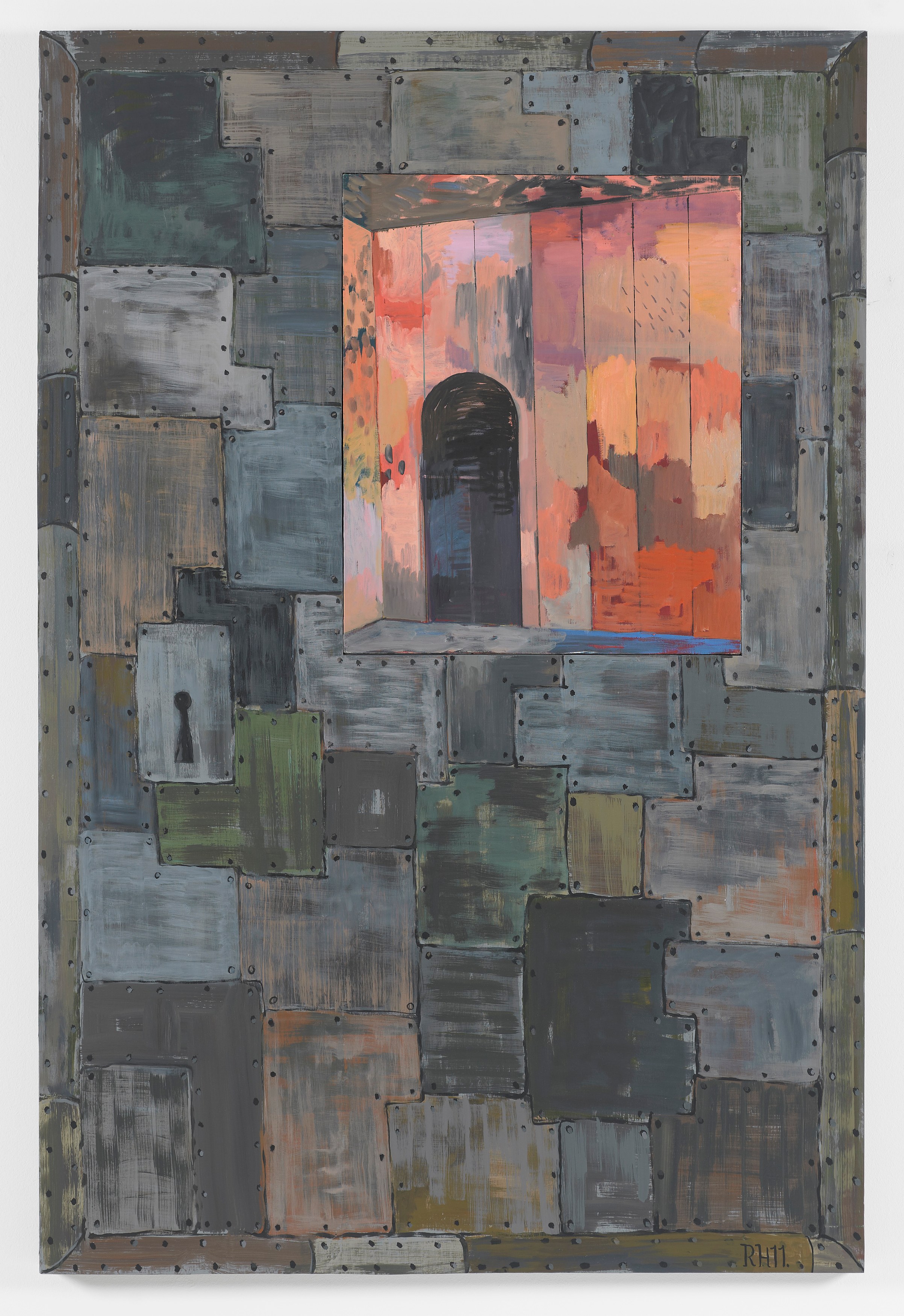 Richard Hawkins, Scalps, Dungeon Doors and Salome Paintings at Galerie Buchholz, Berlin, photo 15