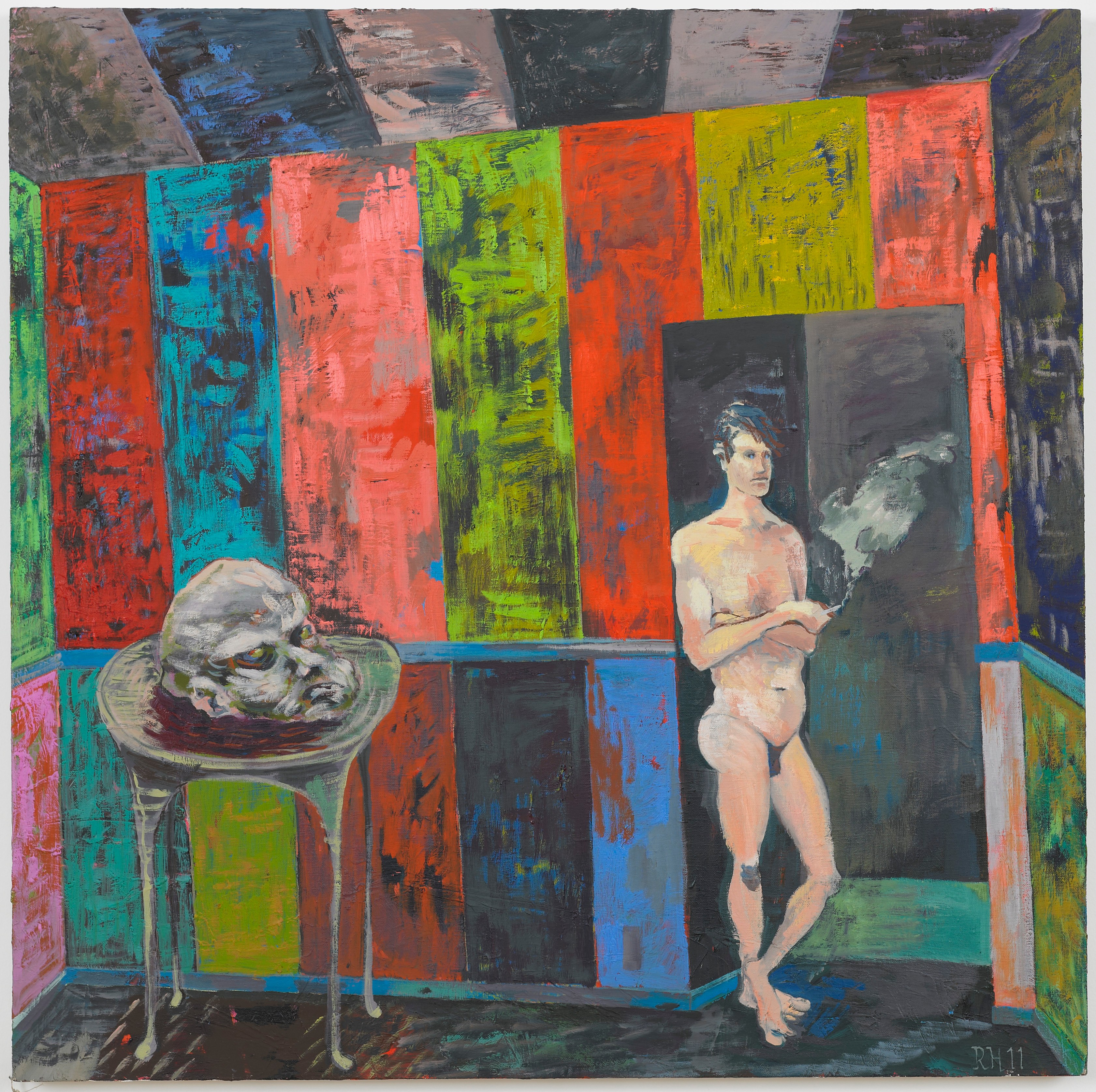 Richard Hawkins, Scalps, Dungeon Doors and Salome Paintings at Galerie Buchholz, Berlin, photo 16