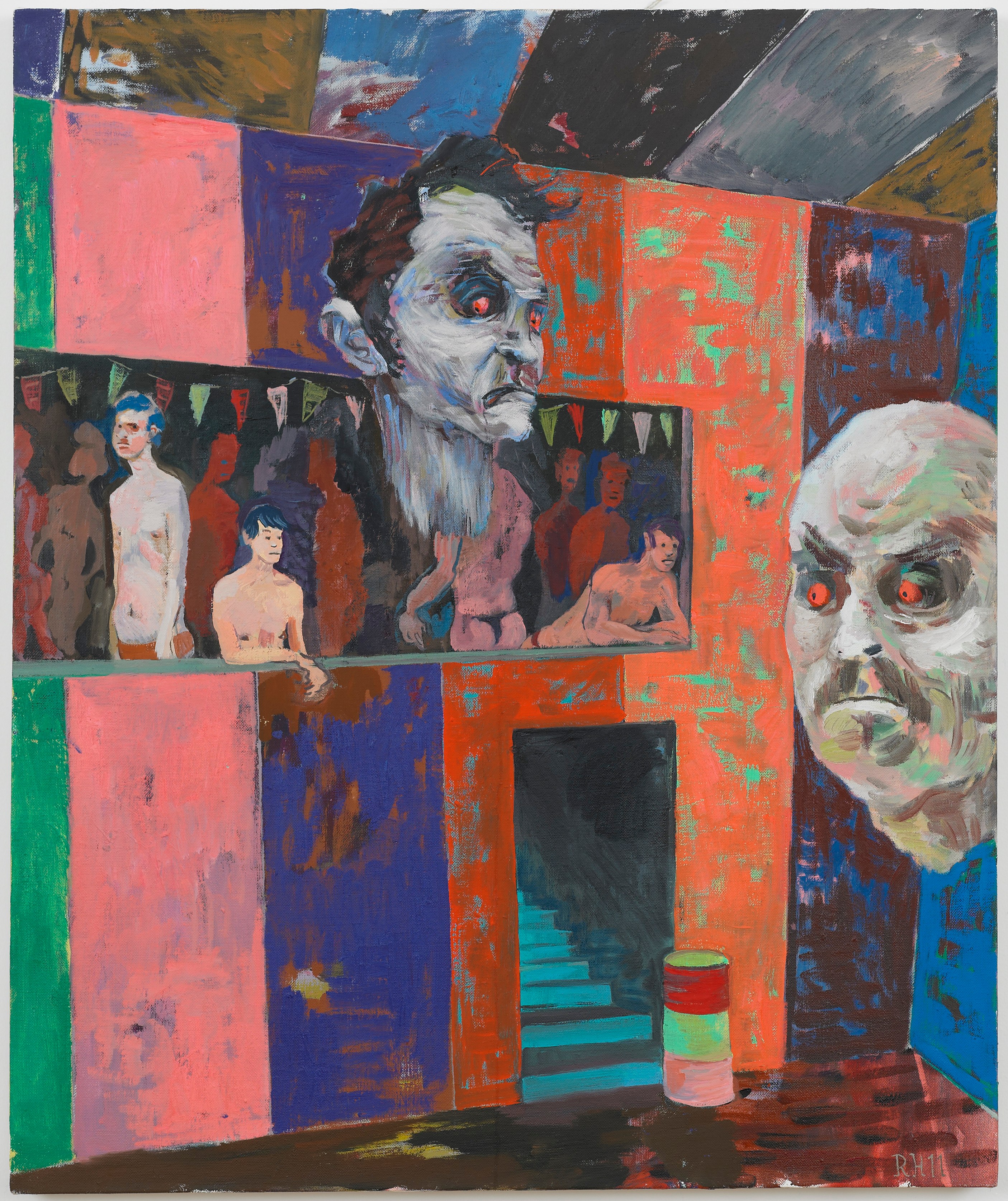 Richard Hawkins, Scalps, Dungeon Doors and Salome Paintings at Galerie Buchholz, Berlin, photo 17