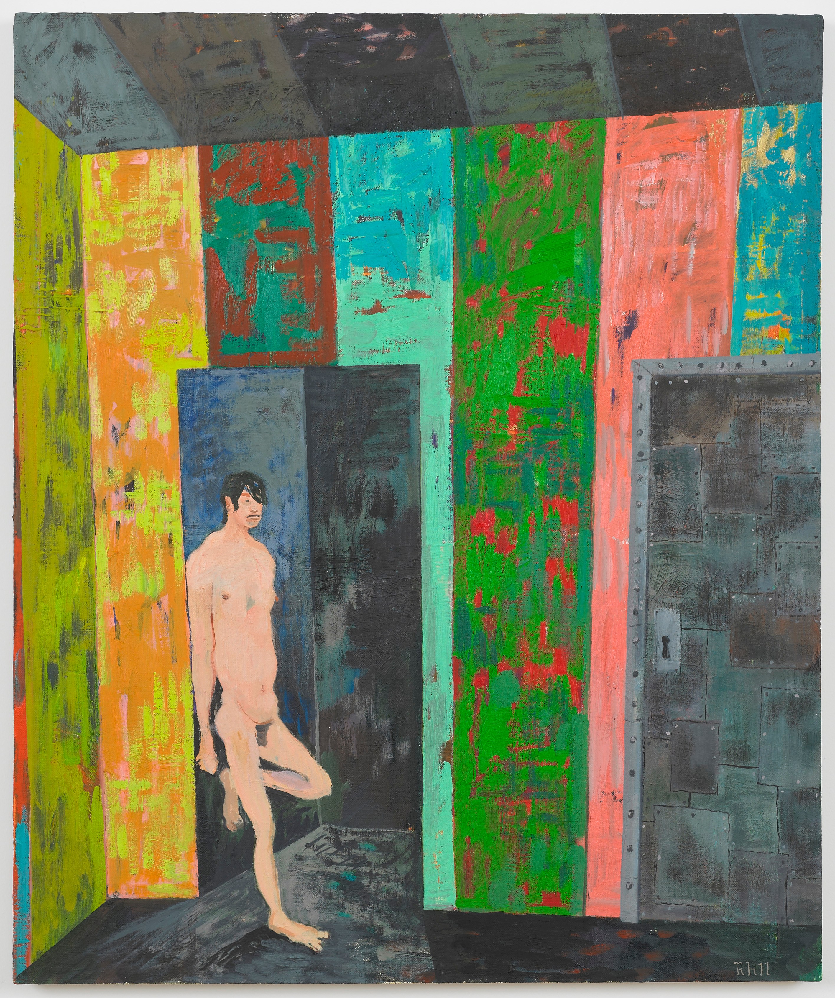Richard Hawkins, Scalps, Dungeon Doors and Salome Paintings at Galerie Buchholz, Berlin, photo 18