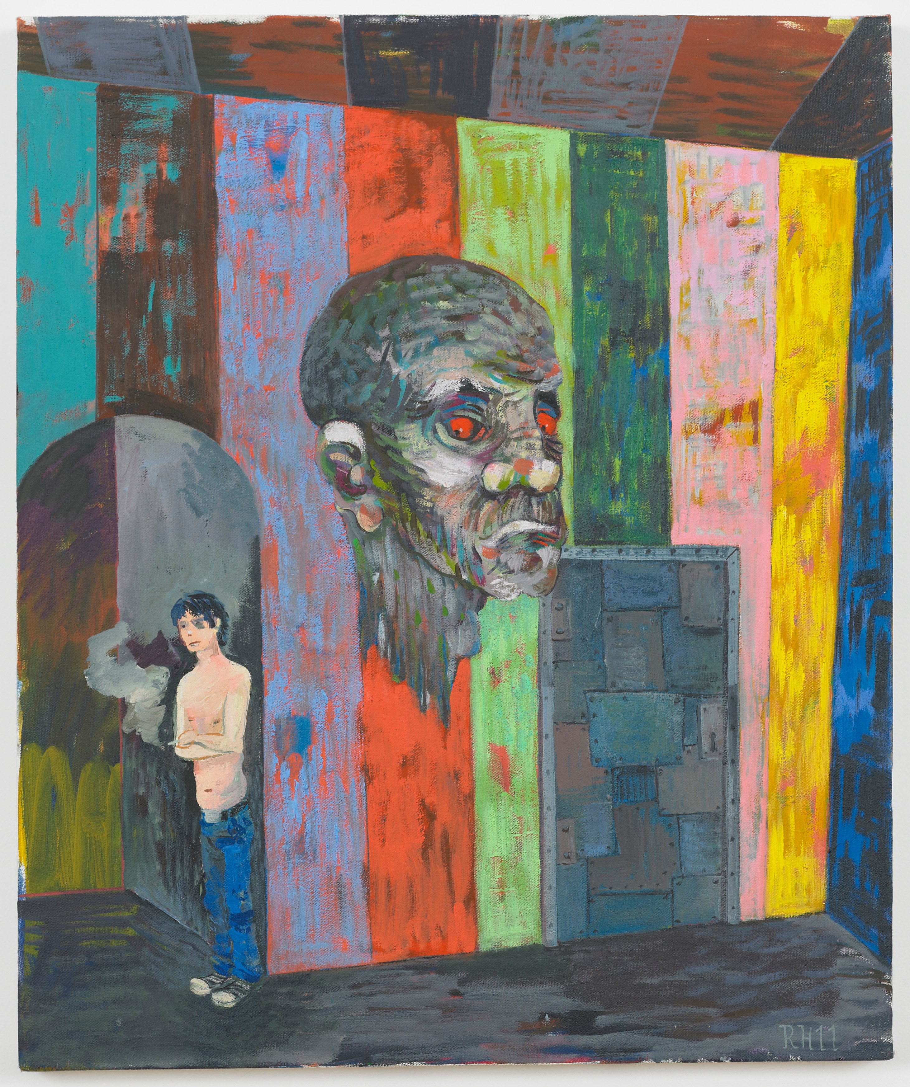 Richard Hawkins, Scalps, Dungeon Doors and Salome Paintings at Galerie Buchholz, Berlin, photo 19