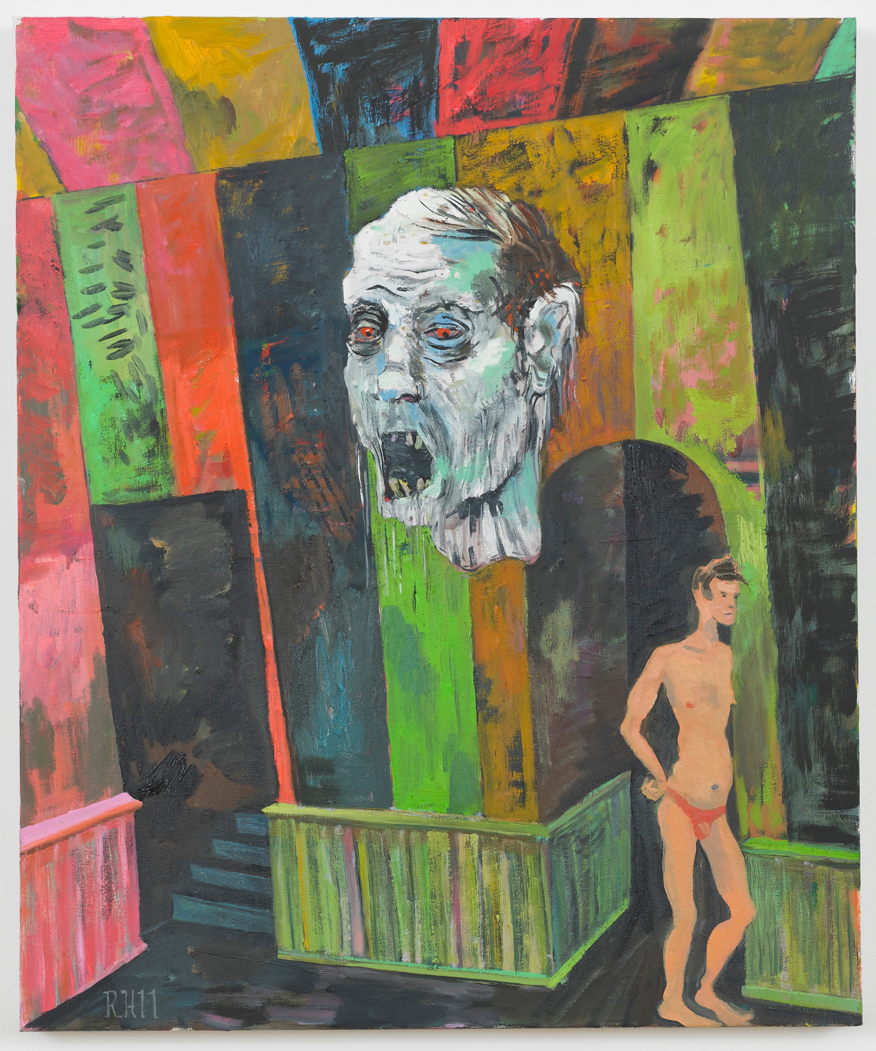 Richard Hawkins, Scalps, Dungeon Doors and Salome Paintings at Galerie Buchholz, Berlin, photo 20