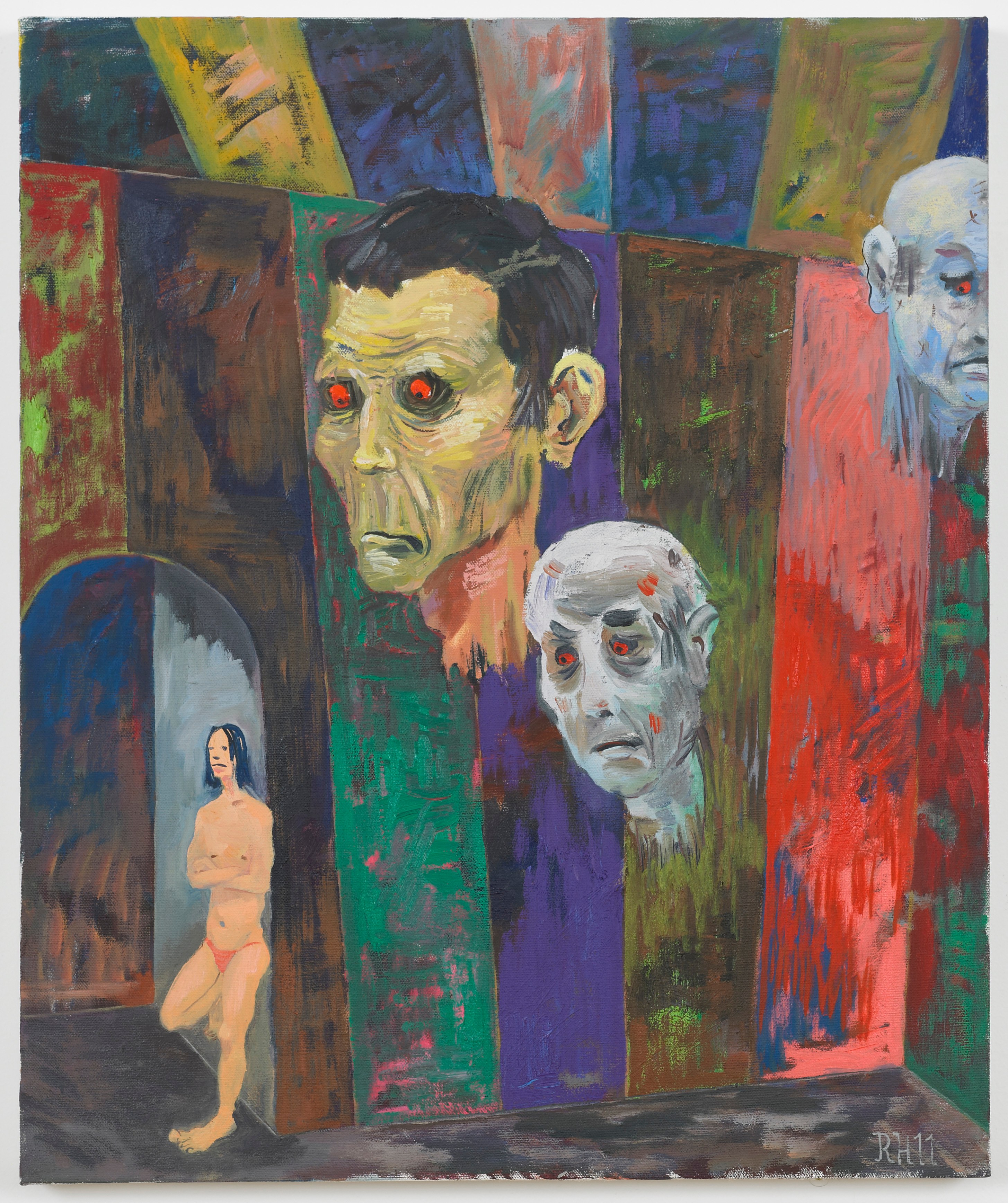 Richard Hawkins, Scalps, Dungeon Doors and Salome Paintings at Galerie Buchholz, Berlin, photo 21