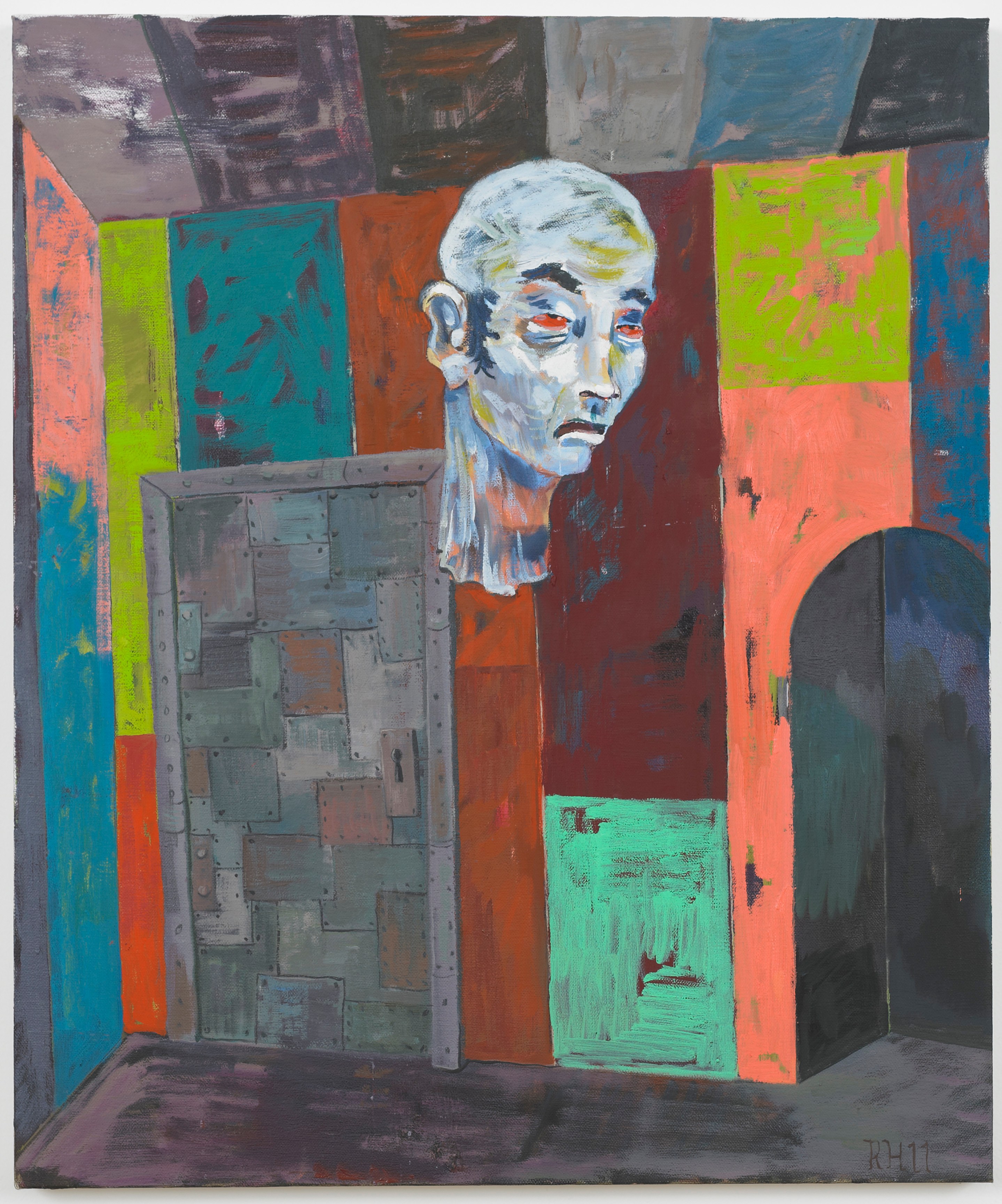 Richard Hawkins, Scalps, Dungeon Doors and Salome Paintings at Galerie Buchholz, Berlin, photo 23