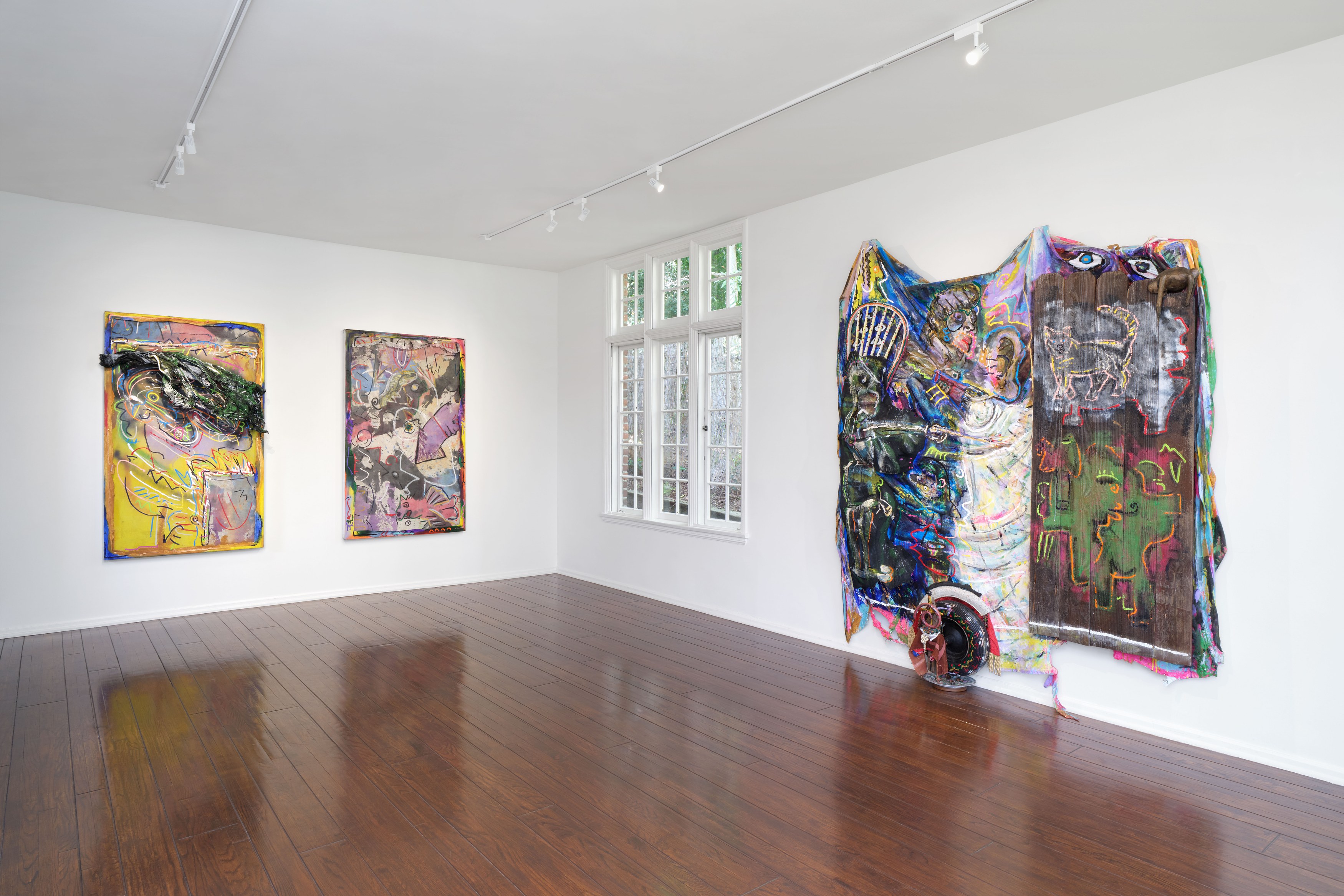 Melvino Garretti, Searching and Listening in My Backyard at Parker Gallery, photo 2