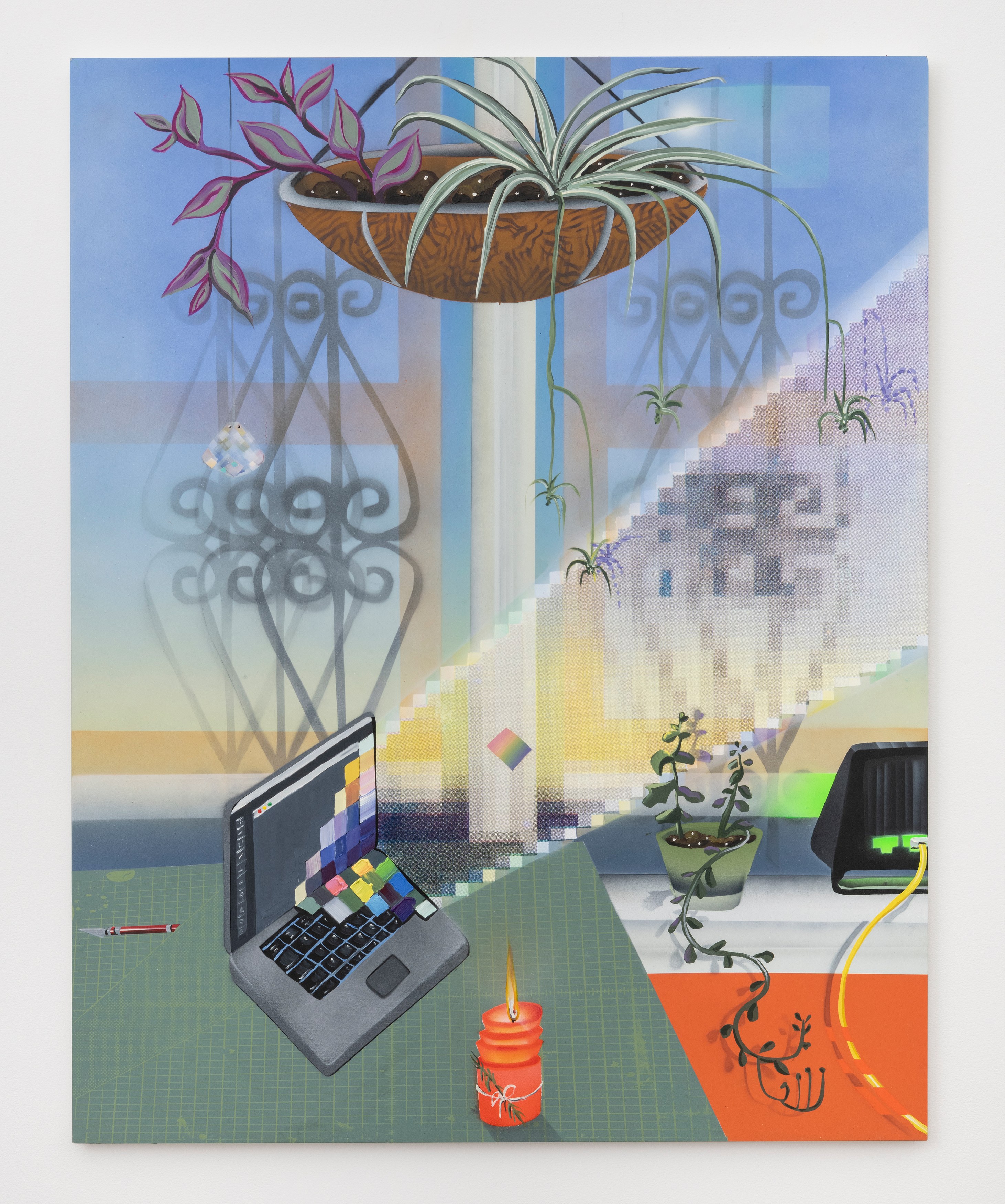 Melissa Brown, Windows and Bars at Derek Eller Gallery, photo 18
